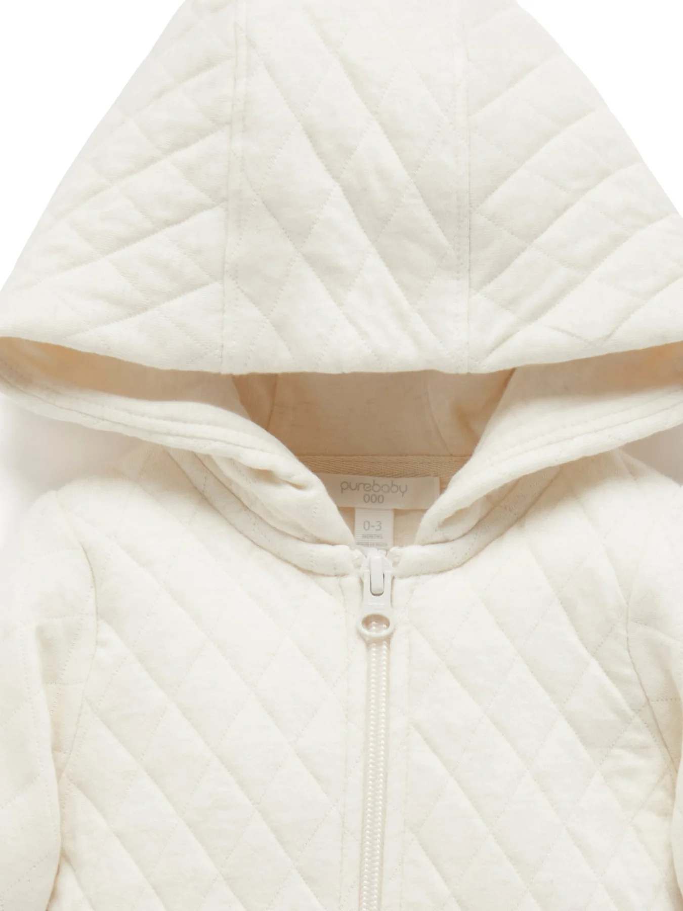 Quilted Growsuit Wheat Melange - Image 3