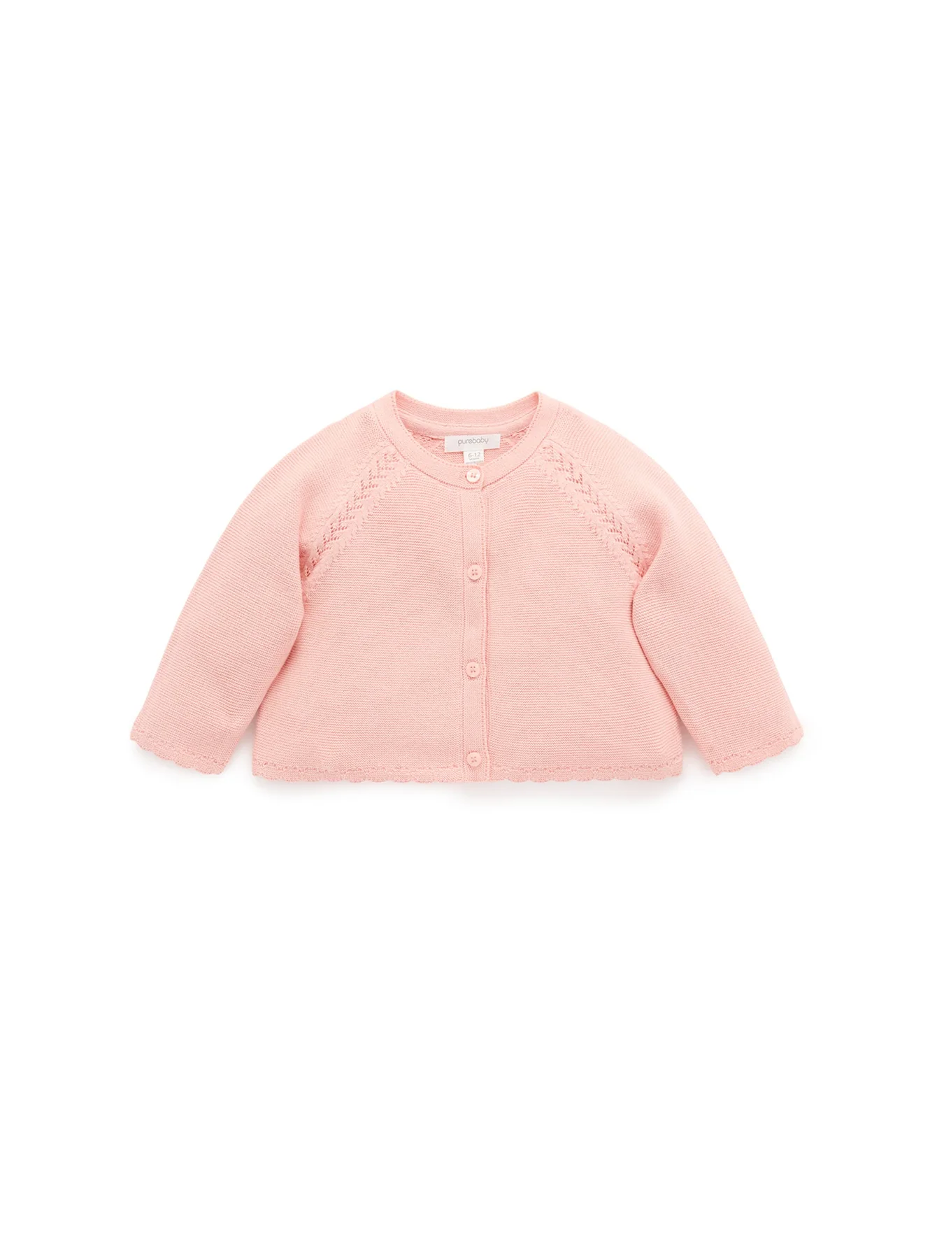 Baby Scalloped Cardigan