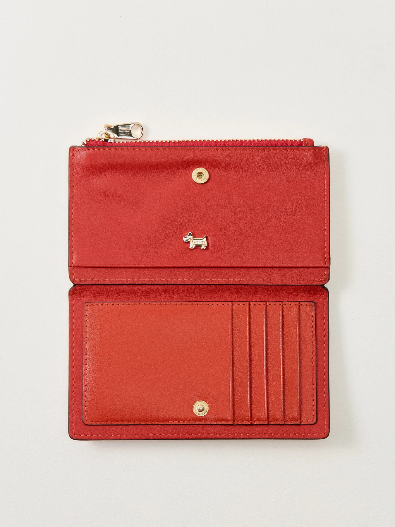 Coin Street Medium Ziptop Purse Flame - Image 3