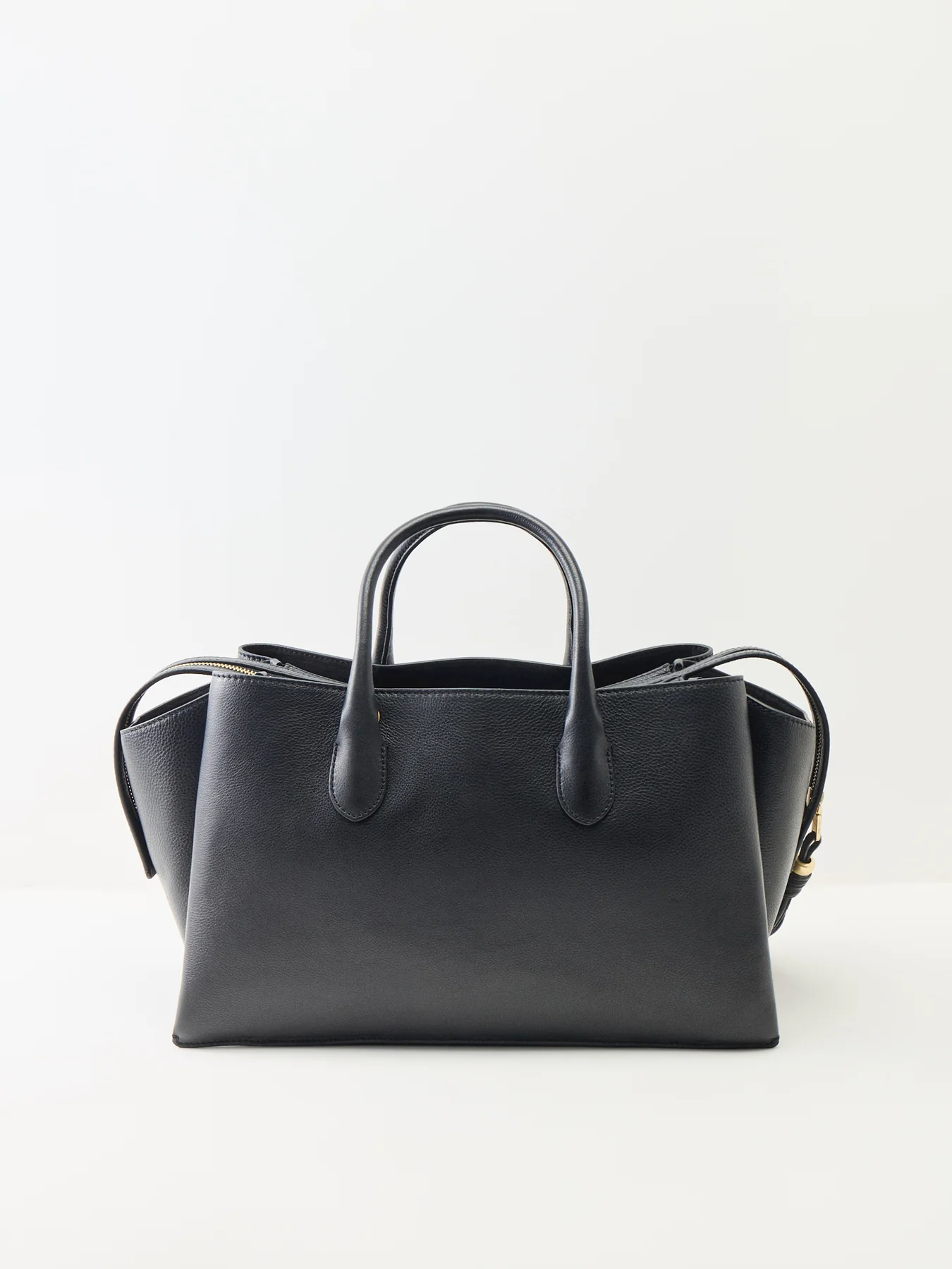 Romilly Large Ziptop Grab Black - Image 3
