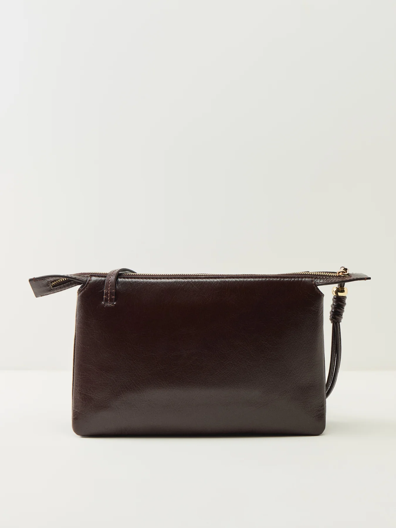 Romilly Medium Ziptop Crossbody Brown - Image 3