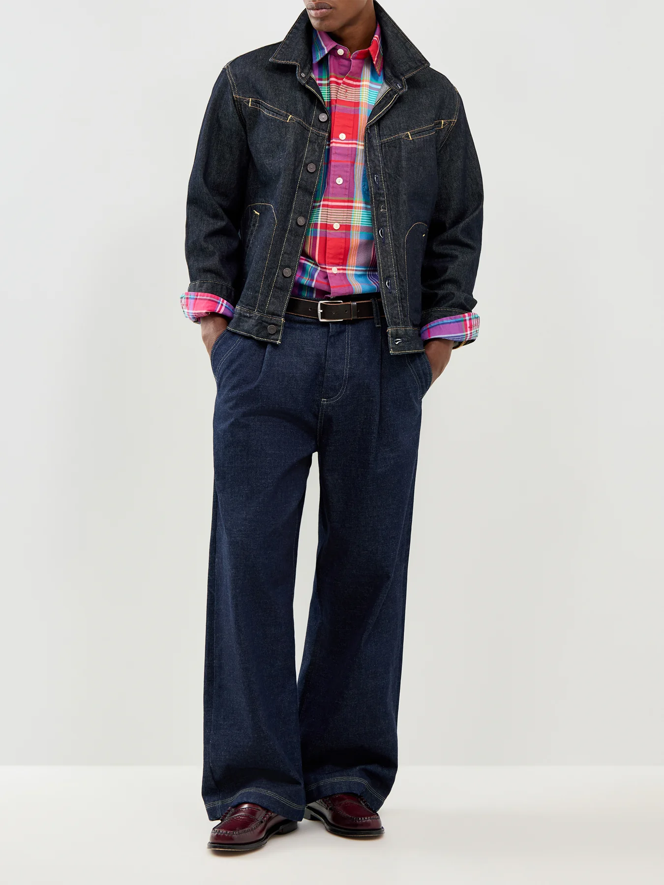 Plaid Oxford Shirt - Image 2