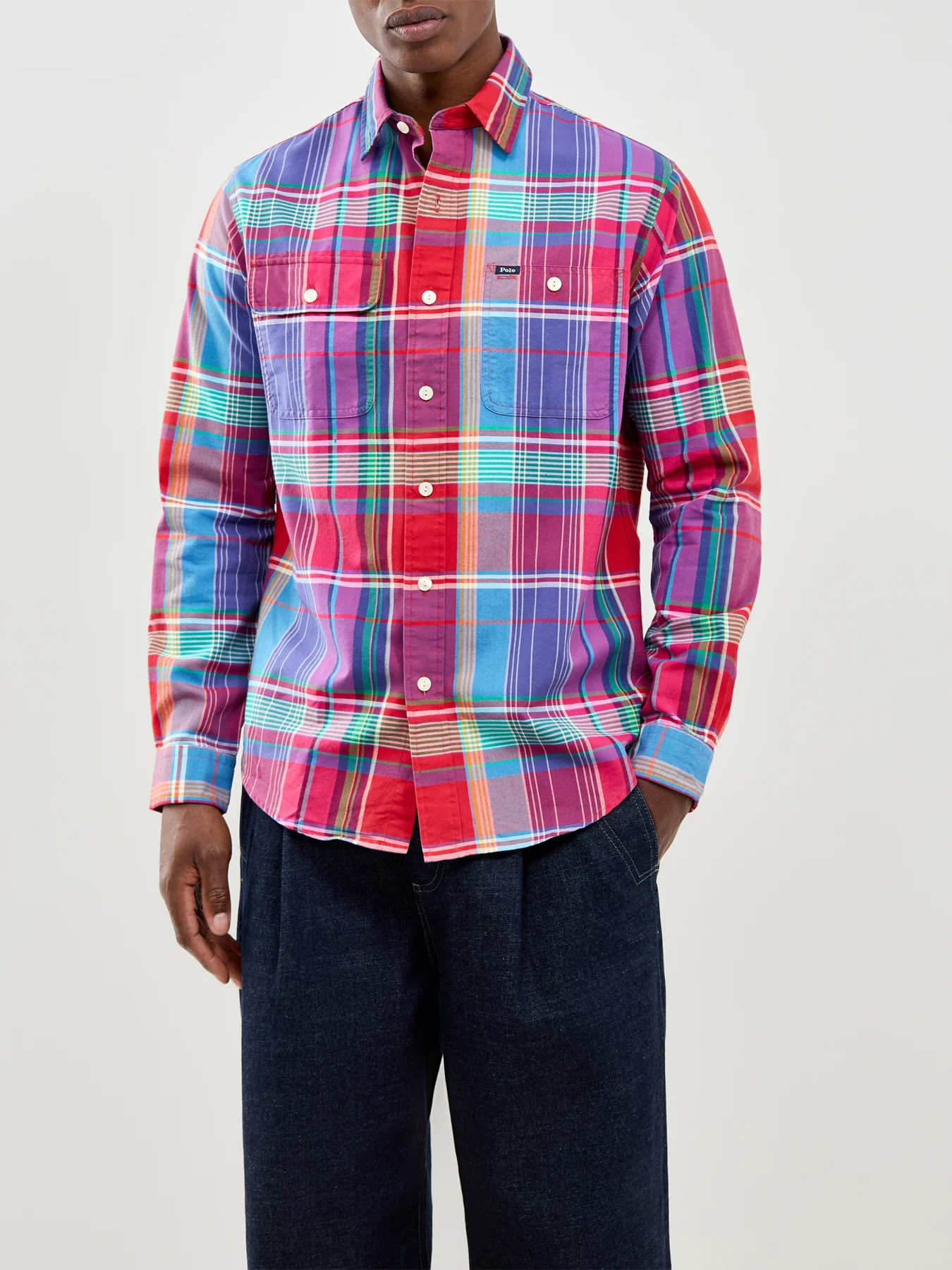 Plaid Oxford Shirt - Image 4