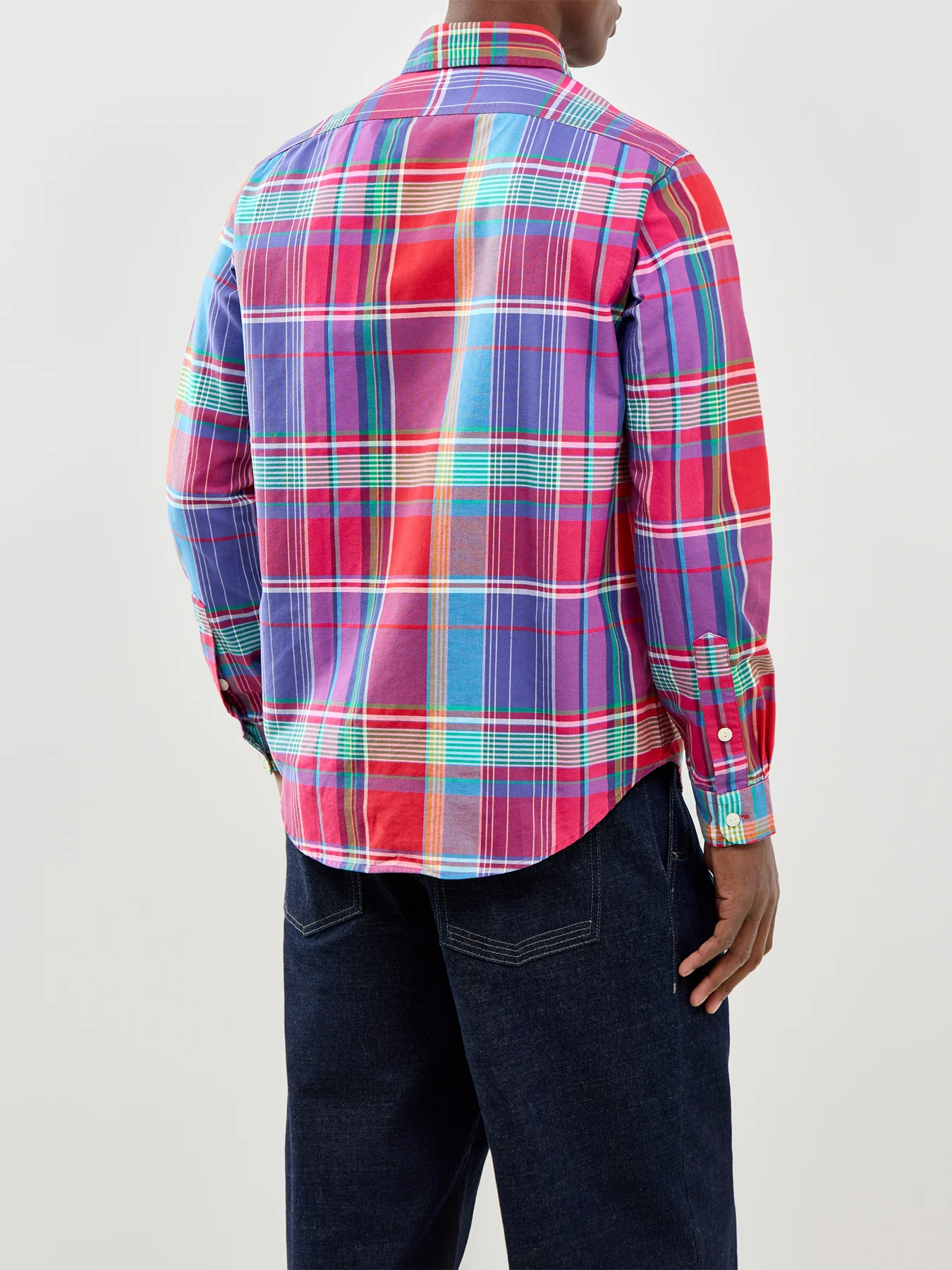 Plaid Oxford Shirt - Image 5