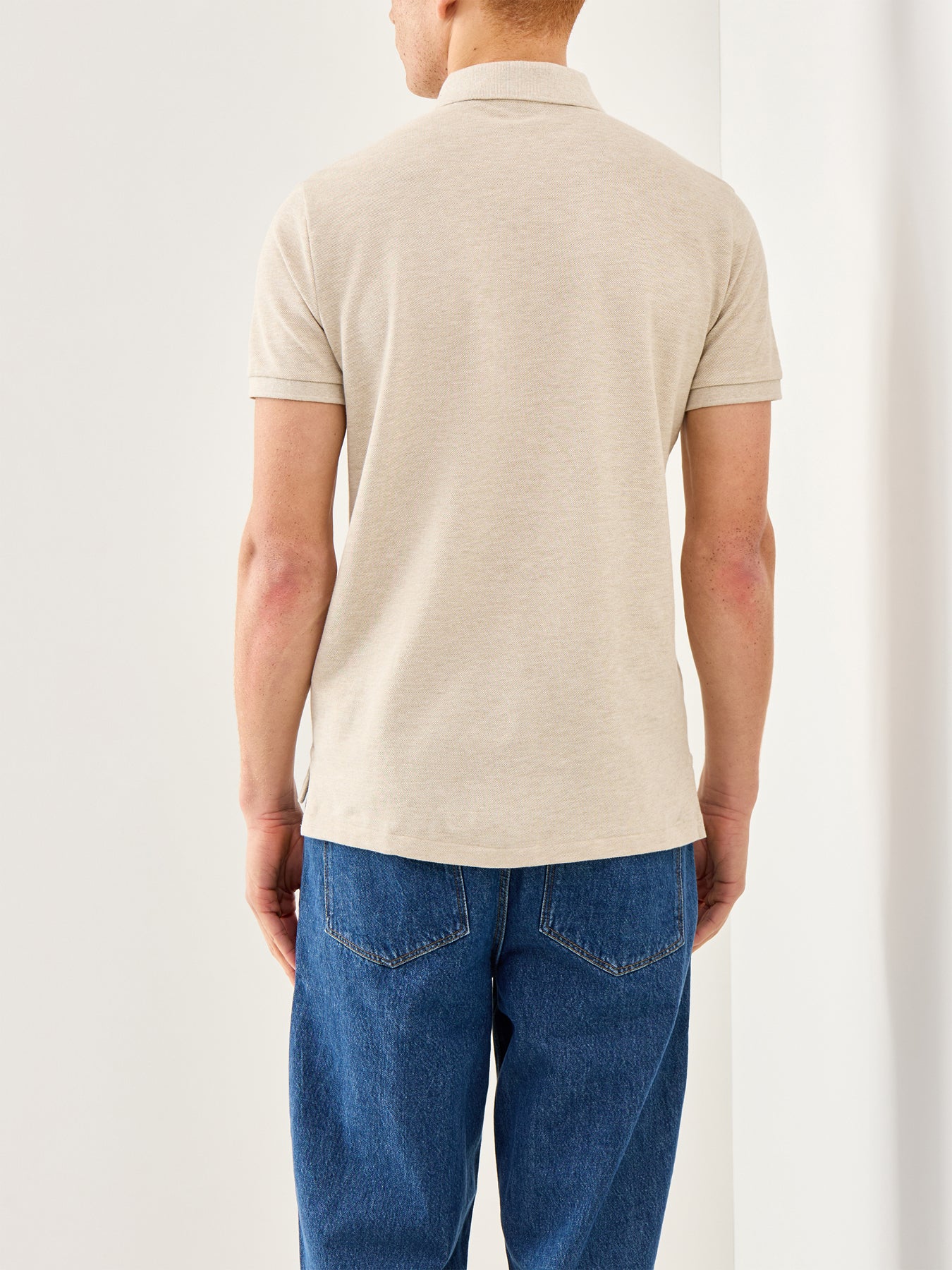 Custom Fit Polo Top Grey - Image 5