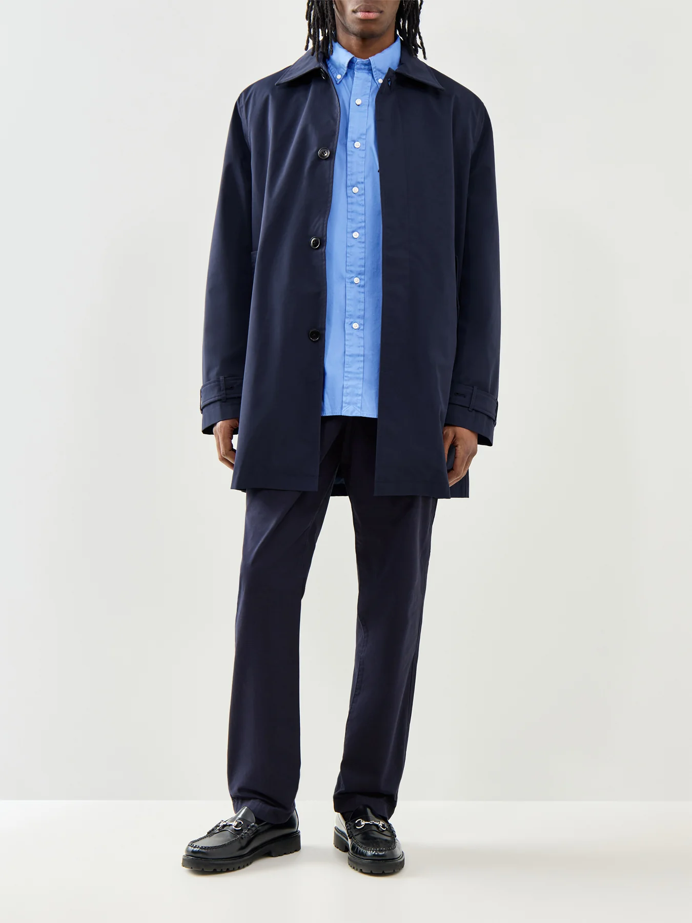 Ralph Lauren Custom Fit Twill Shirt Nimes Blue - Image 2