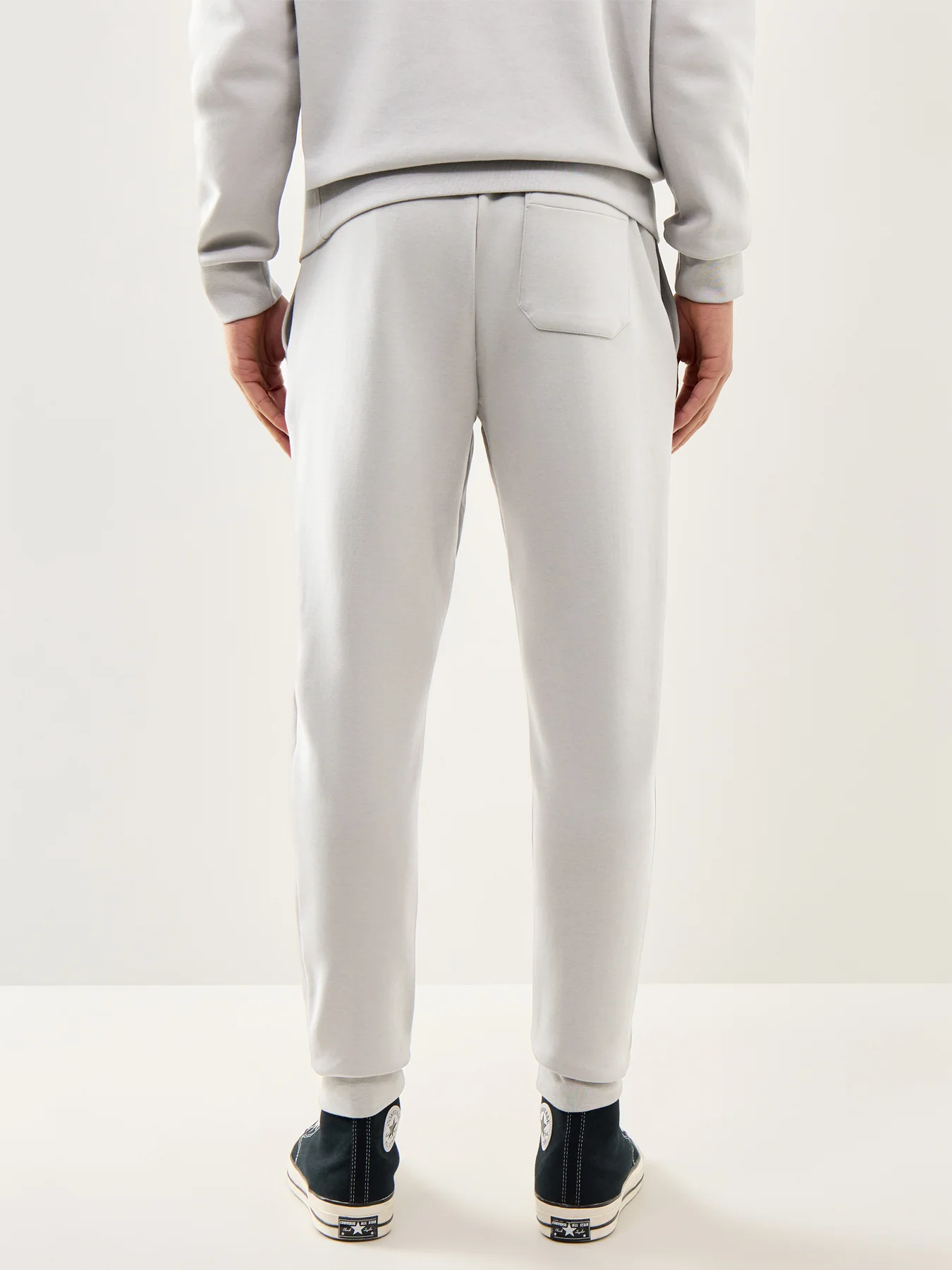 Double Knit Joggers Grey - Image 5