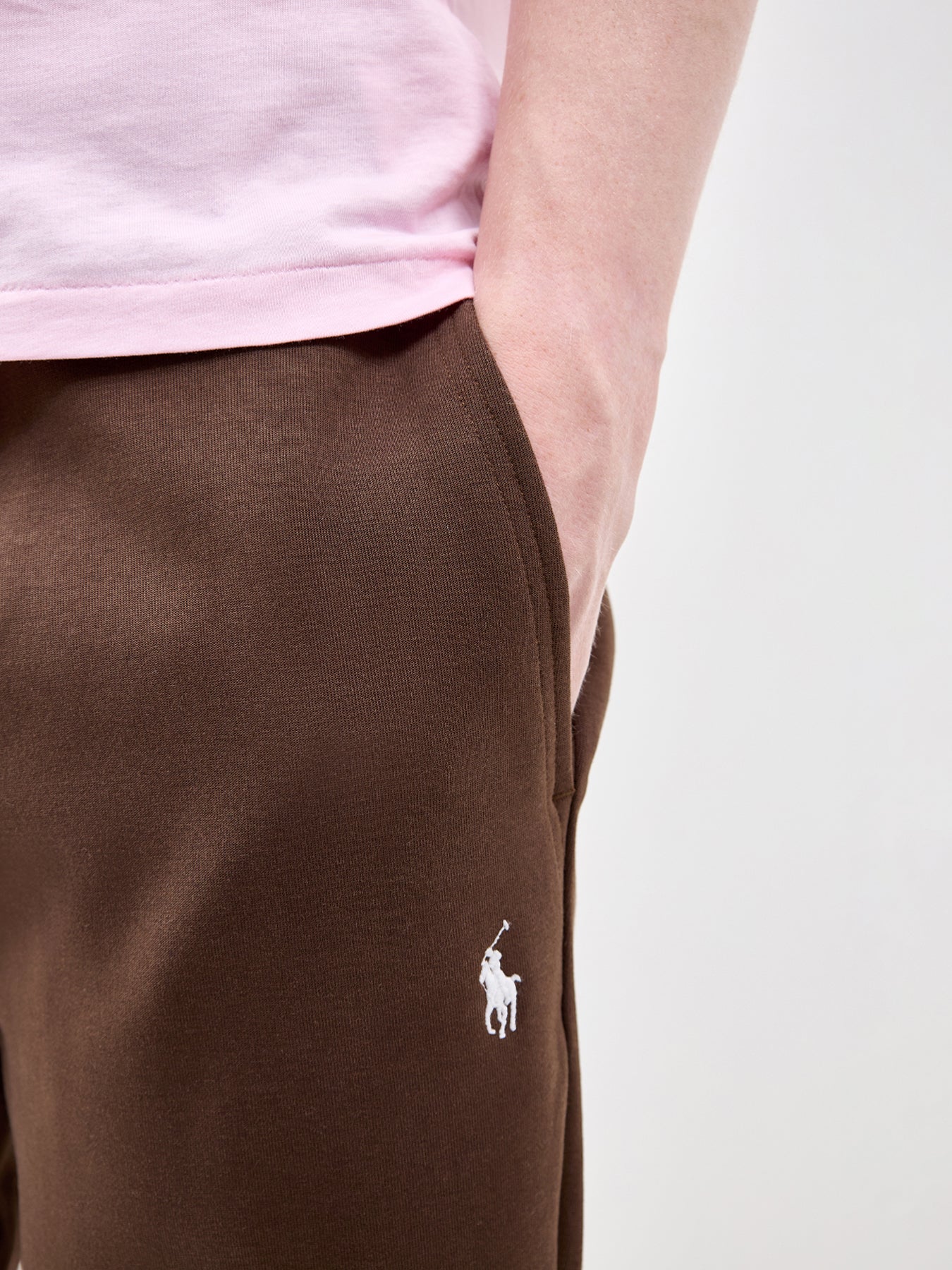 Double Knit Sweatpants Brown - Image 3