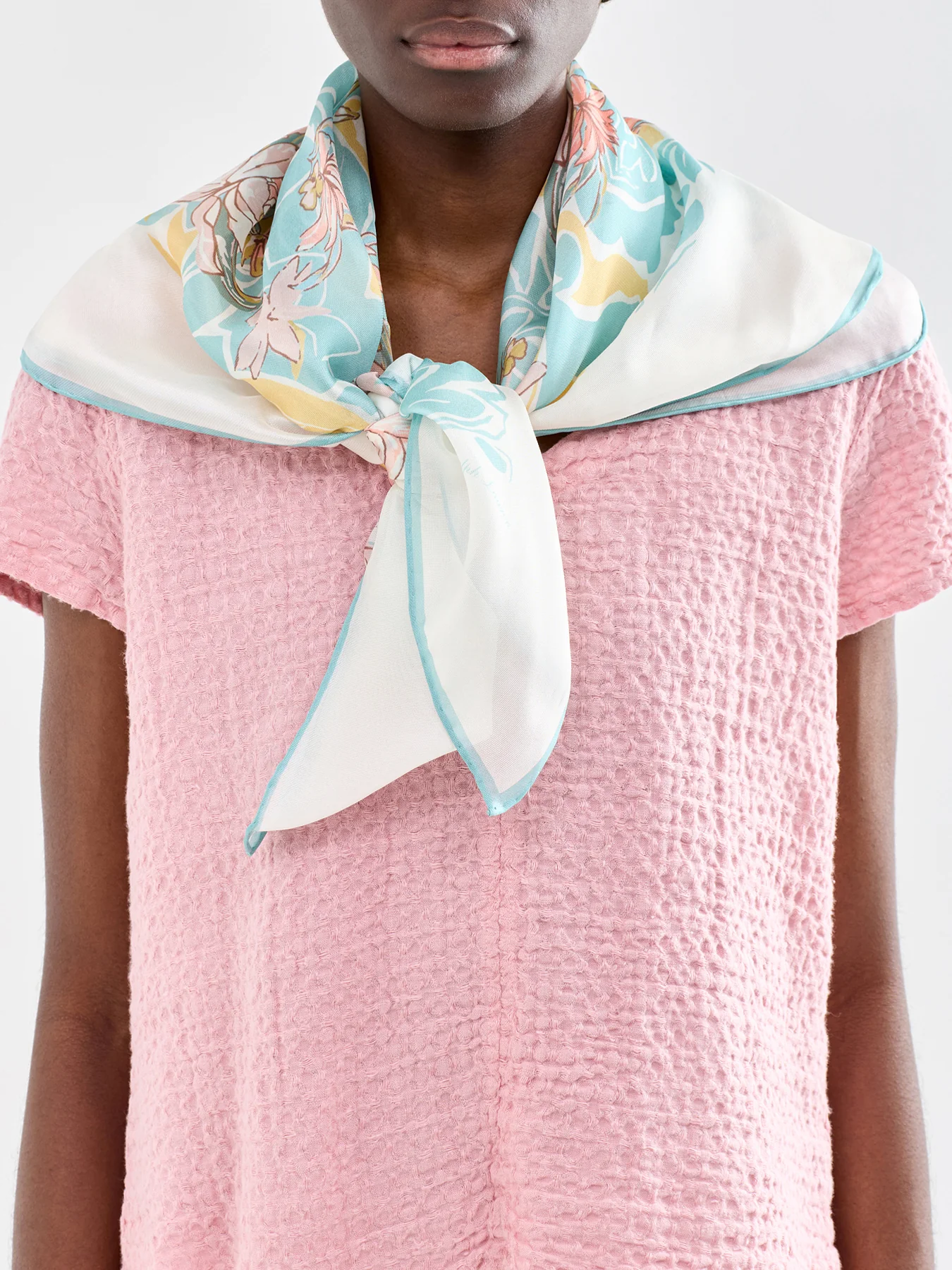 Silk Square Scarf - Image 2