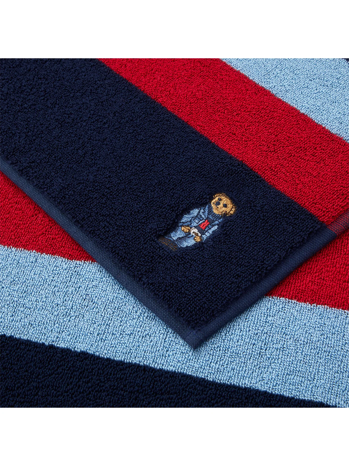 Denim Bear Beach Towel - Image 2