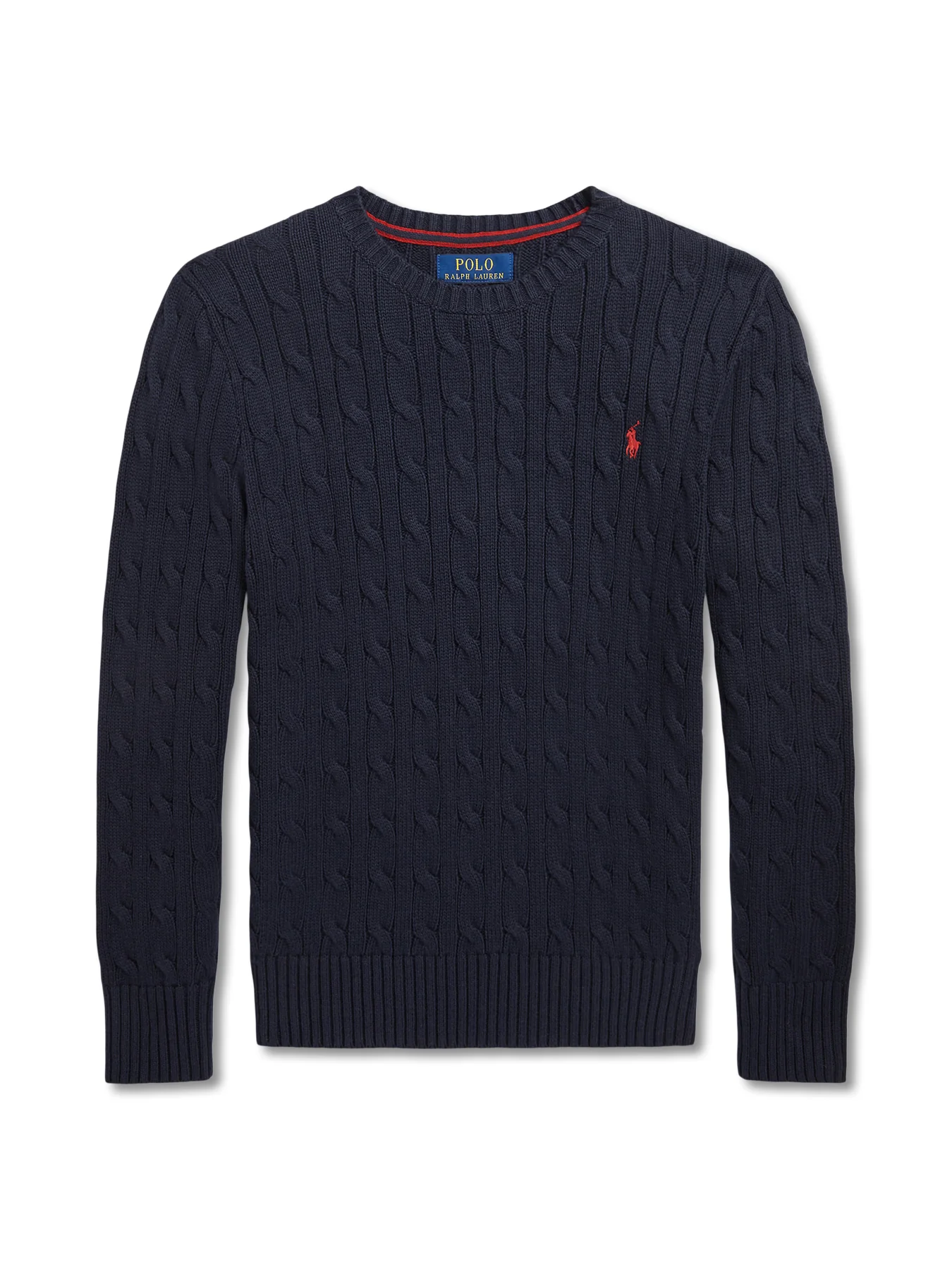 Blue Cable Knit Sweater - Image 6