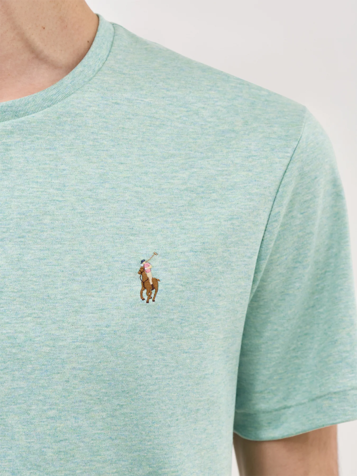 Pima Soft Touch T-Shirt Green - Image 3