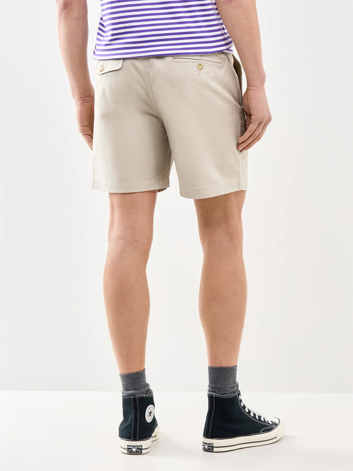 Prepster Shorts Beige - Image 5
