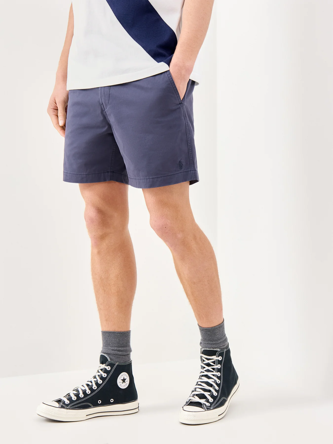 Prepster Shorts Navy - Image 4