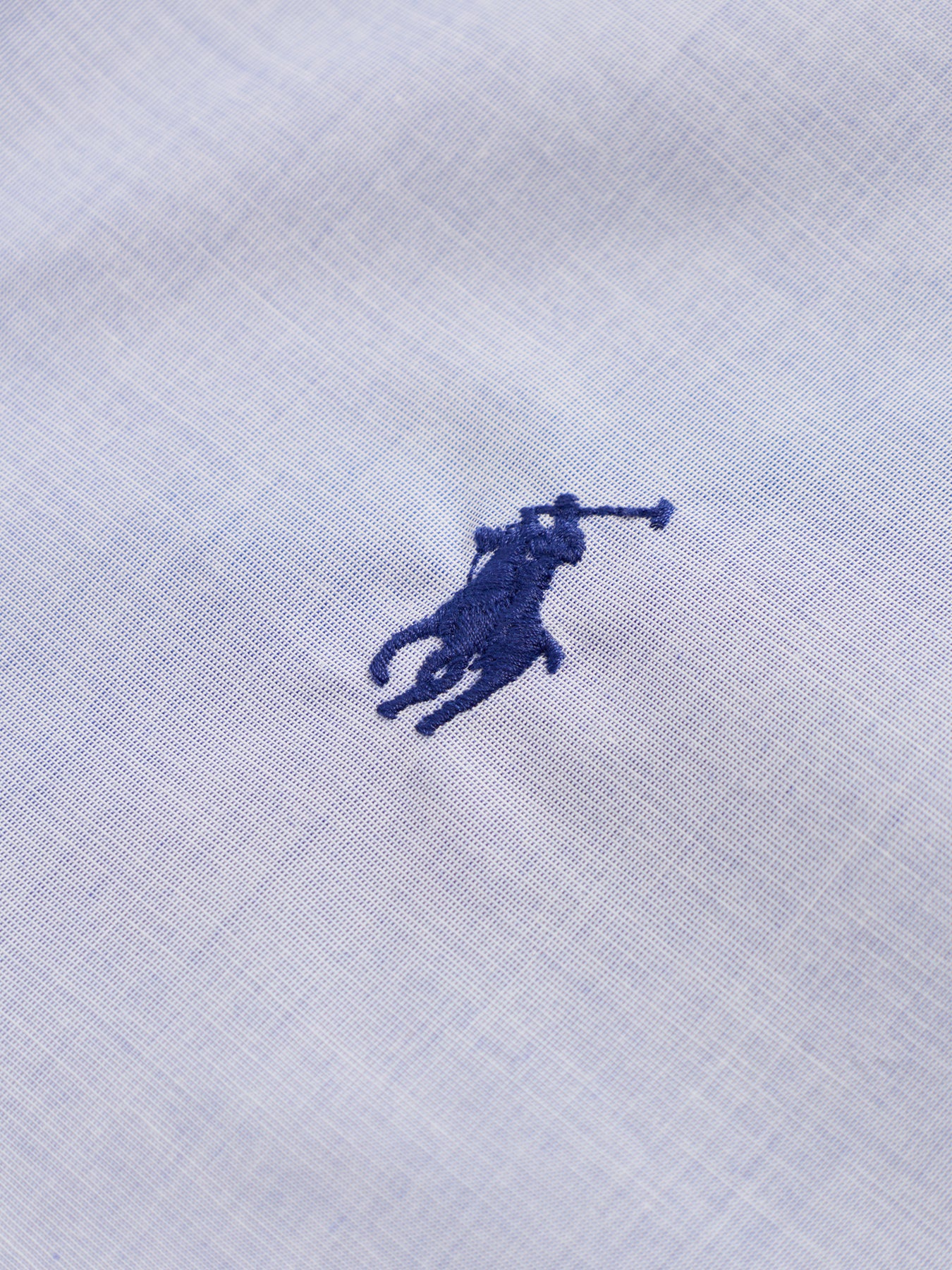 Slim Fit Estate Collar Dress Shirt Light Blue White - Image 3
