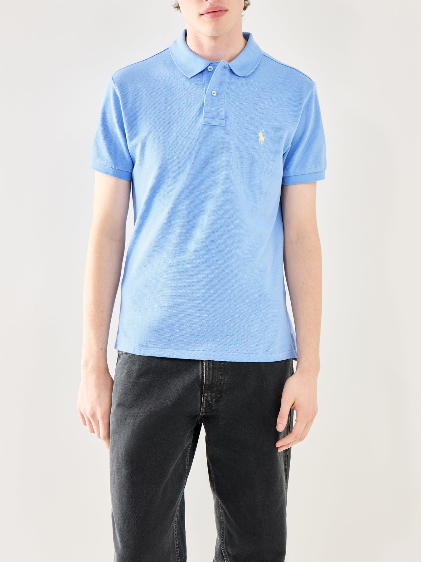 Slim Fit Polo Top - Image 4