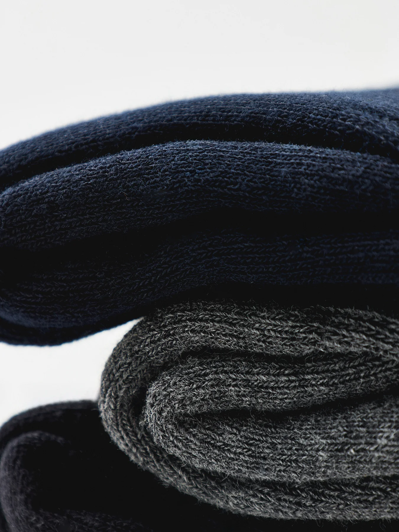 Three Pack Sport Crew Socks Black - Image 2
