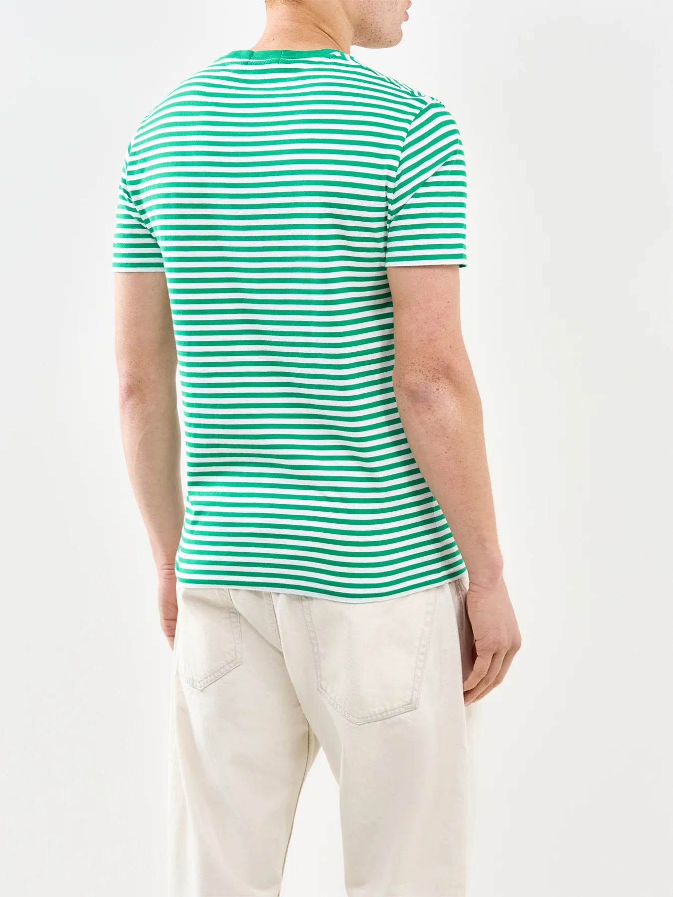 Stripe T-Shirt Green - Image 5