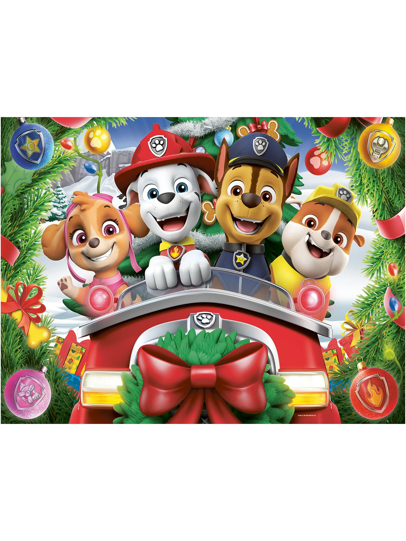 Paw Patrol Christmas Giant Floor Puzzle 24pc - Image 2
