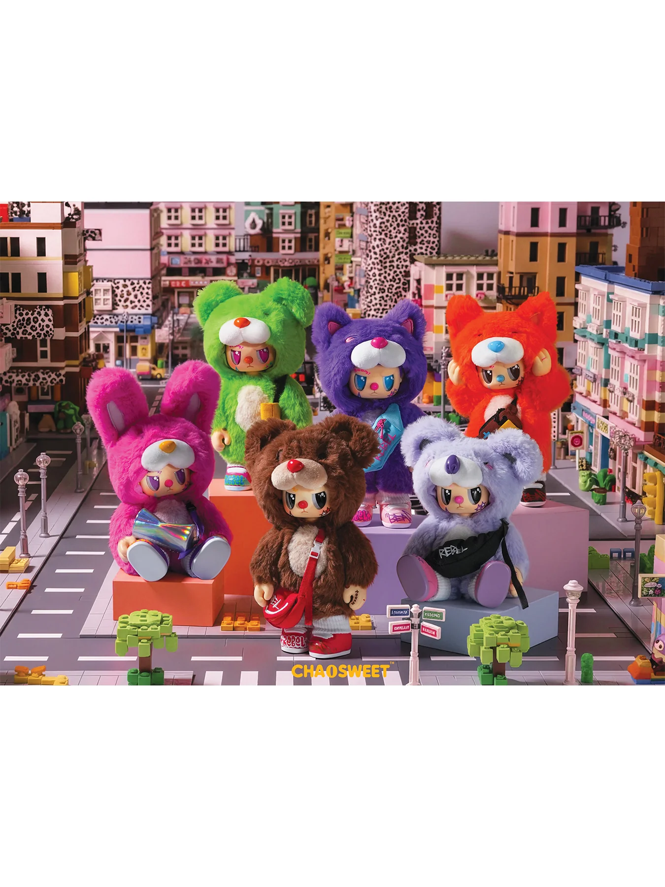 Kids’ Rebel Bear Plush Toy - Image 2