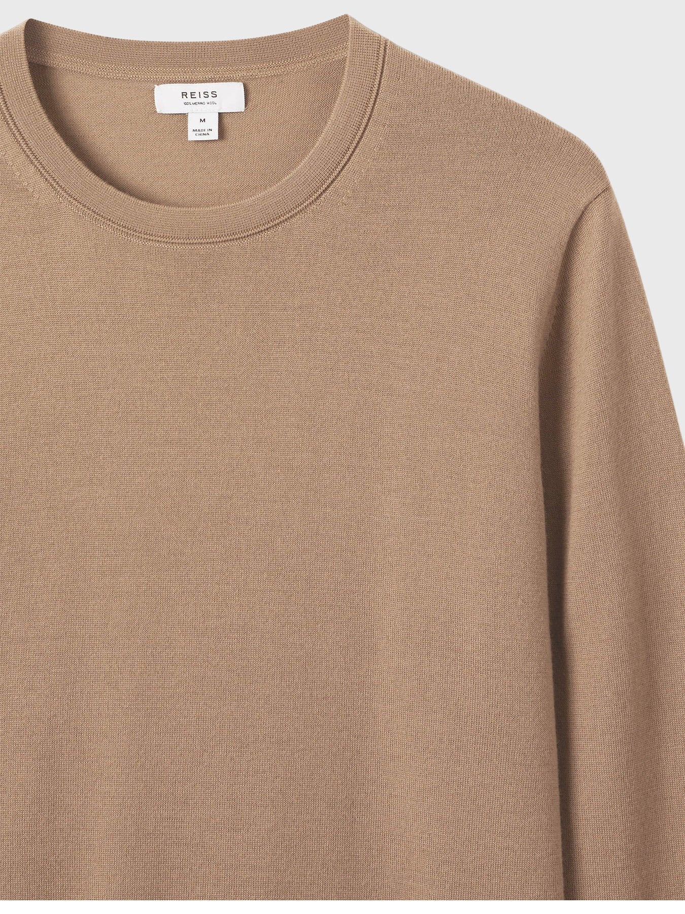 Wessex Merino Wool Crew Neck Jumper - Image 3