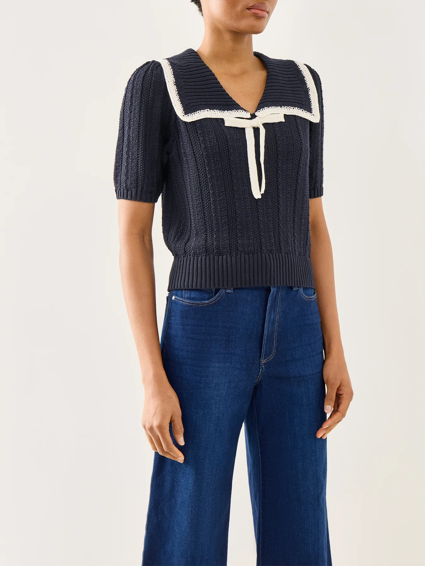 Pippa Top Deep Navy - Image 4
