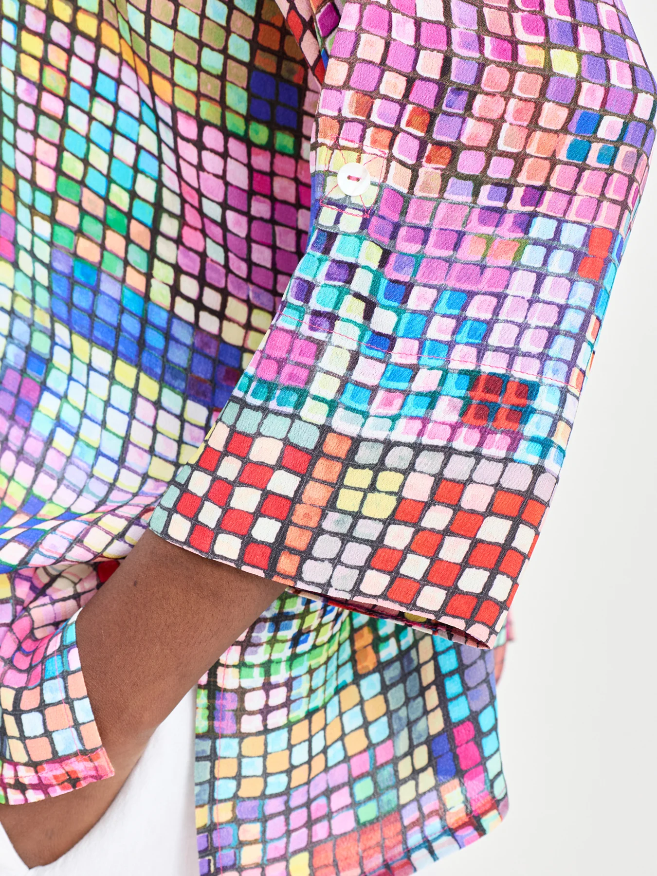 Coloured Glass Tiles Shirt - Image 3
