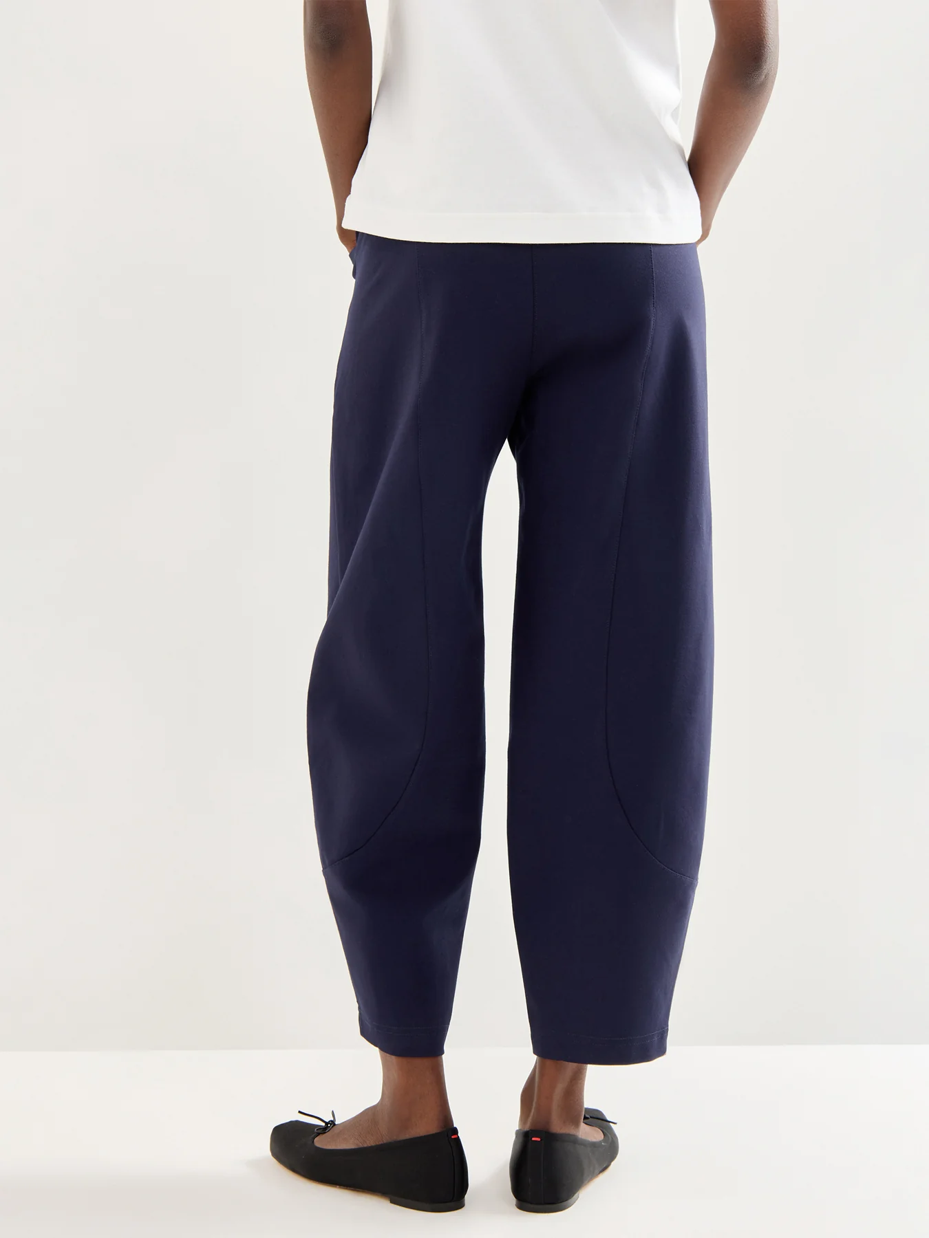 Ponte Bubble Trouser Black - Image 5