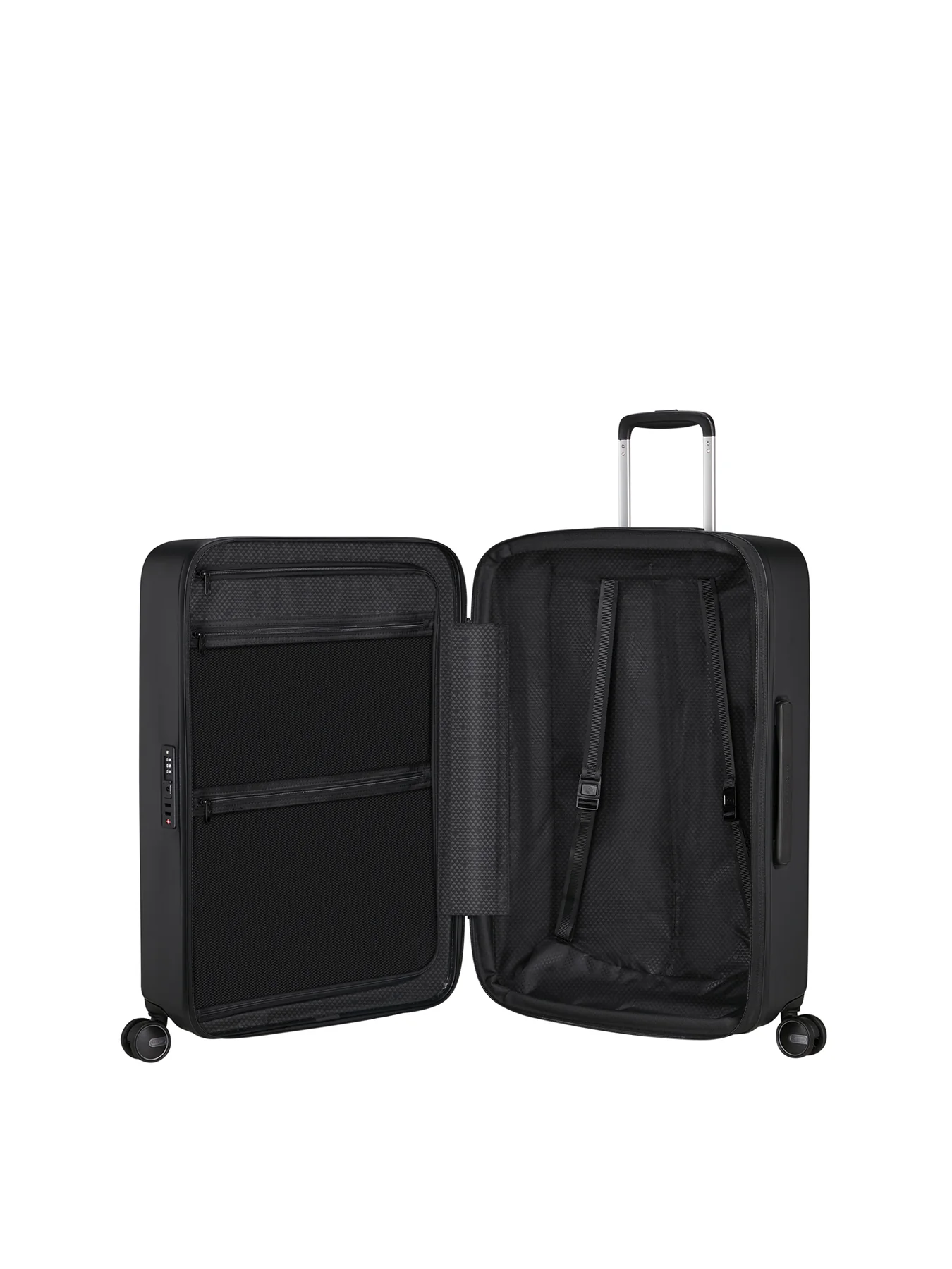 Fyrm Medium Expandable Spinner Suitcase 67cm Grey - Image 3