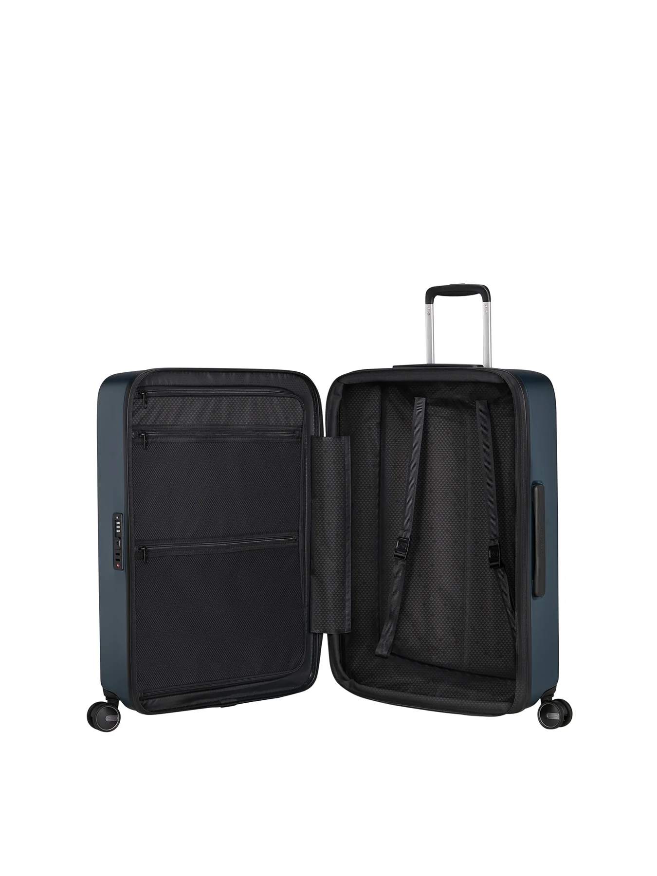 Fyrm Medium Expandable Spinner Suitcase 67cm Blue - Image 3