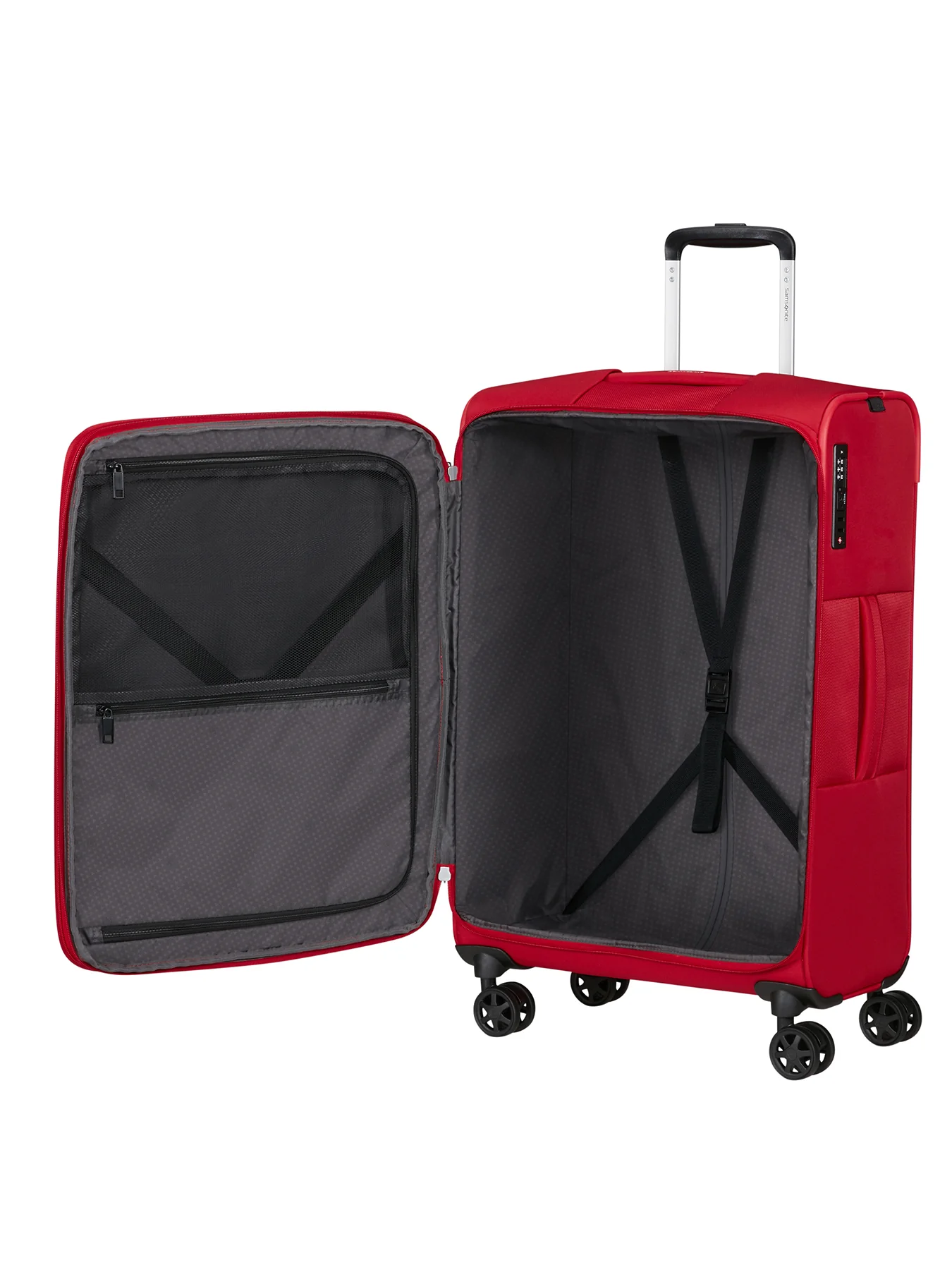 Gotwist Medium Suitcase Red - Image 3