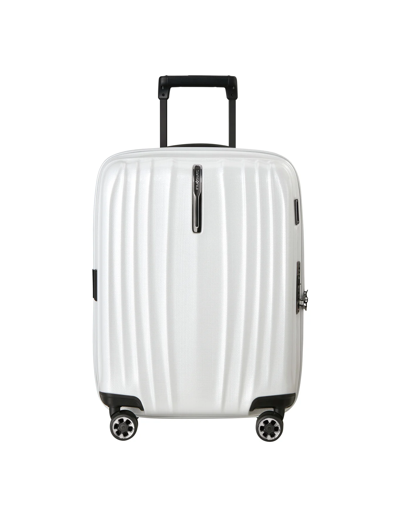 Nexis Cabin Luggage Suitcase 55cm White - Image 2