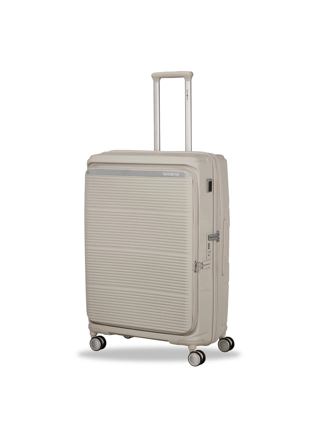 Paralux Expandable Large Spinner Suitcase 75cm Stone Grey - Image 3