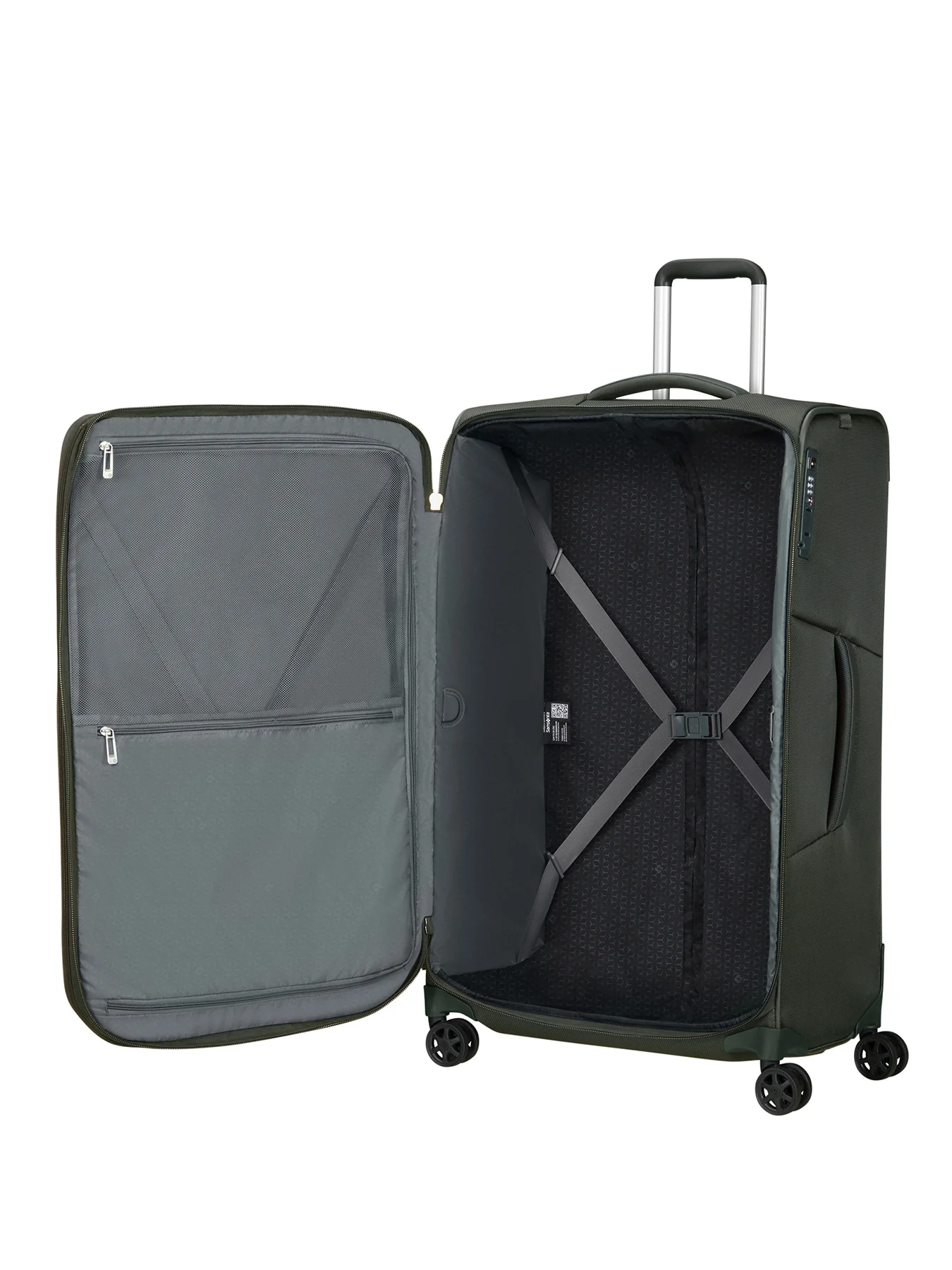 Respark Large Suitcase Green - Image 3