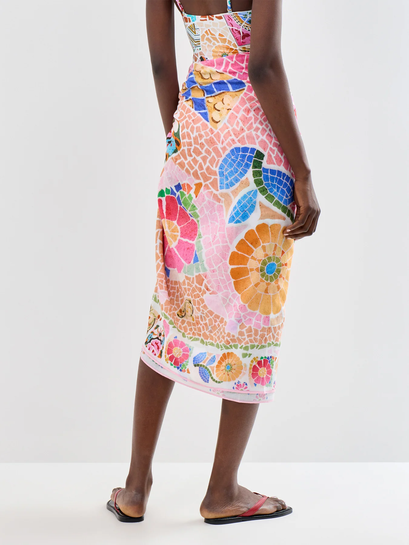 Beach Boheme Sarong Pink - Image 5