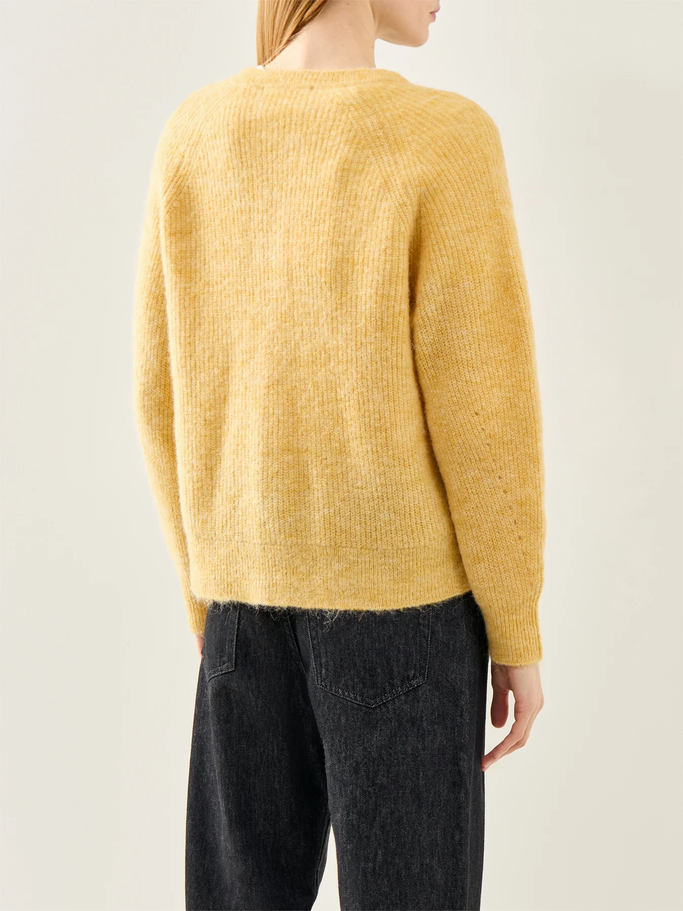 Lulu Long Sleeve Knit Short Cardigan Yellow - Image 5