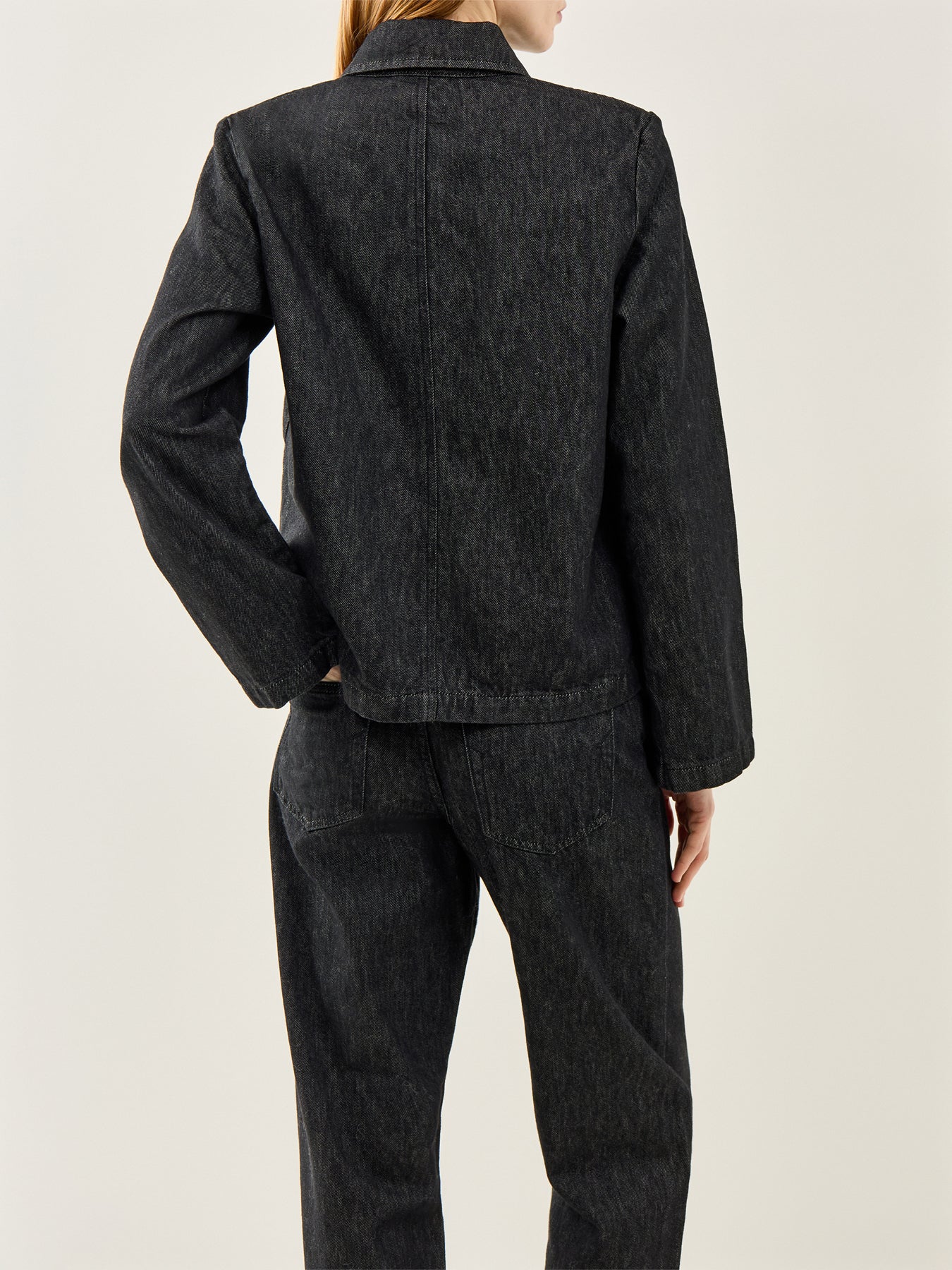 Lyra-Bora Denim Shirt Black Denim - Image 5