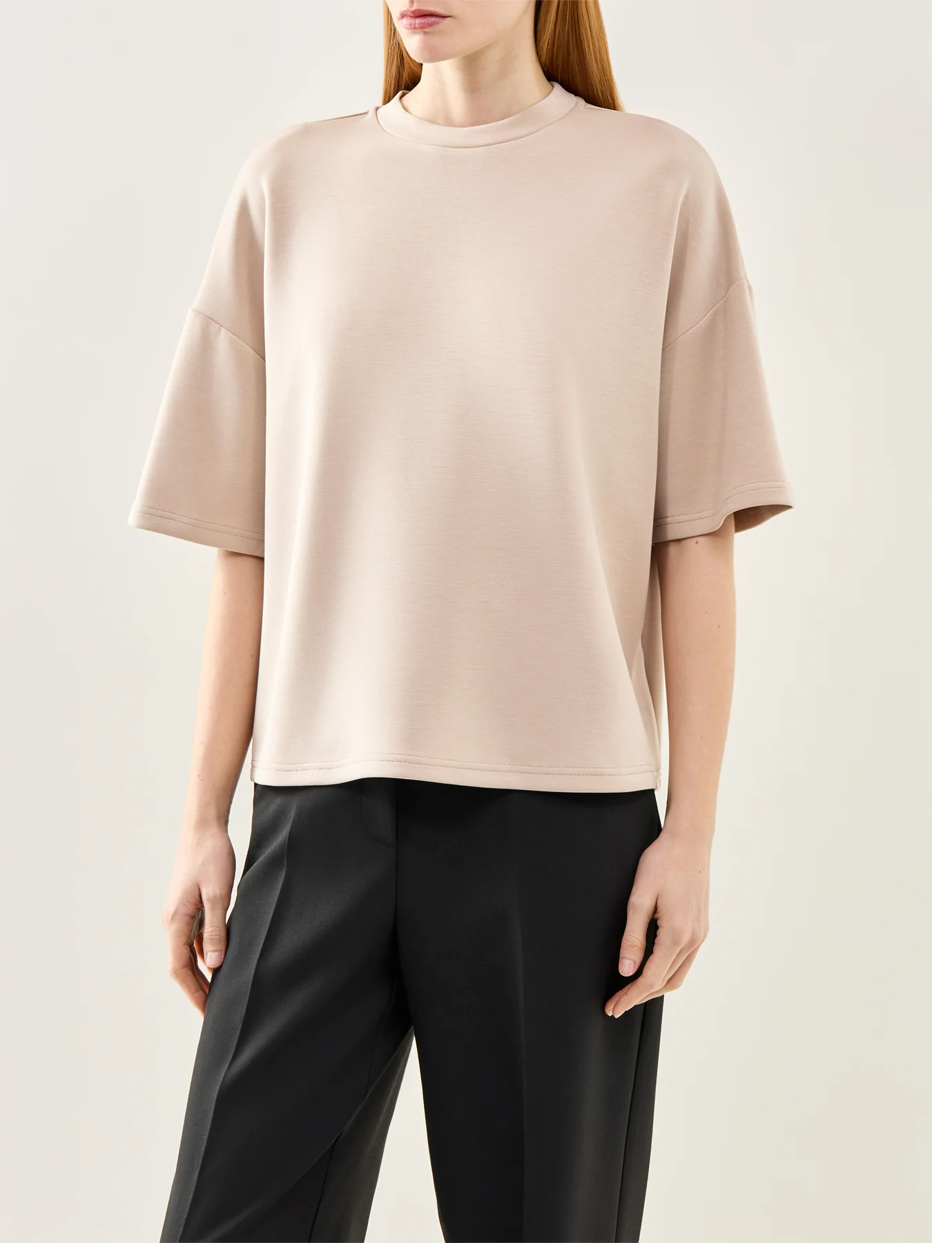 Oversized Tenny T-Shirt Cream - Image 4