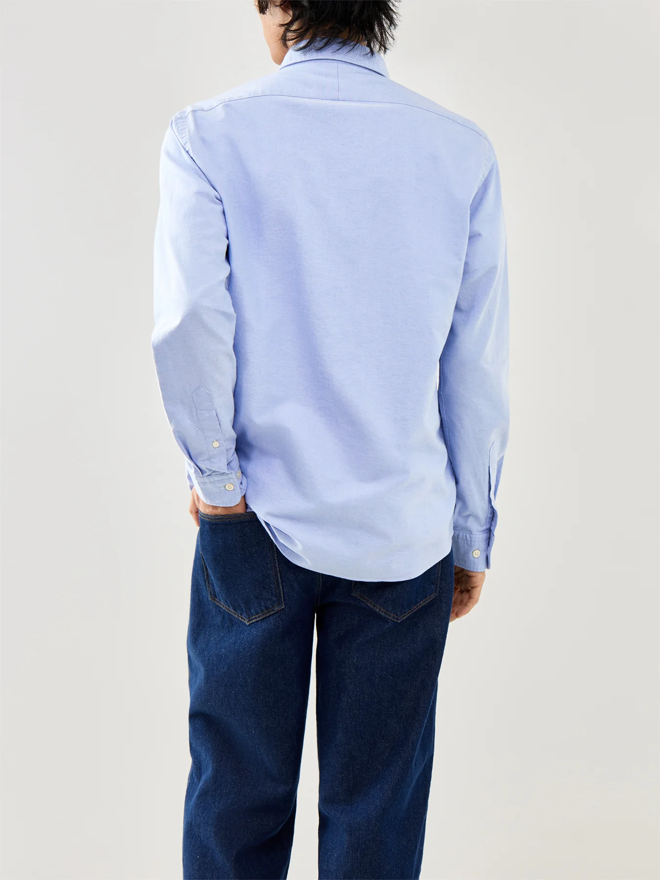Regrick-Ox Shirt Long Sleeves Light Blue - Image 5