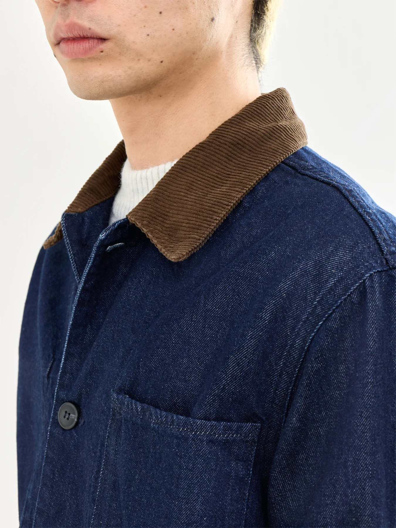 Landon Denim Jacket Blue - Image 3