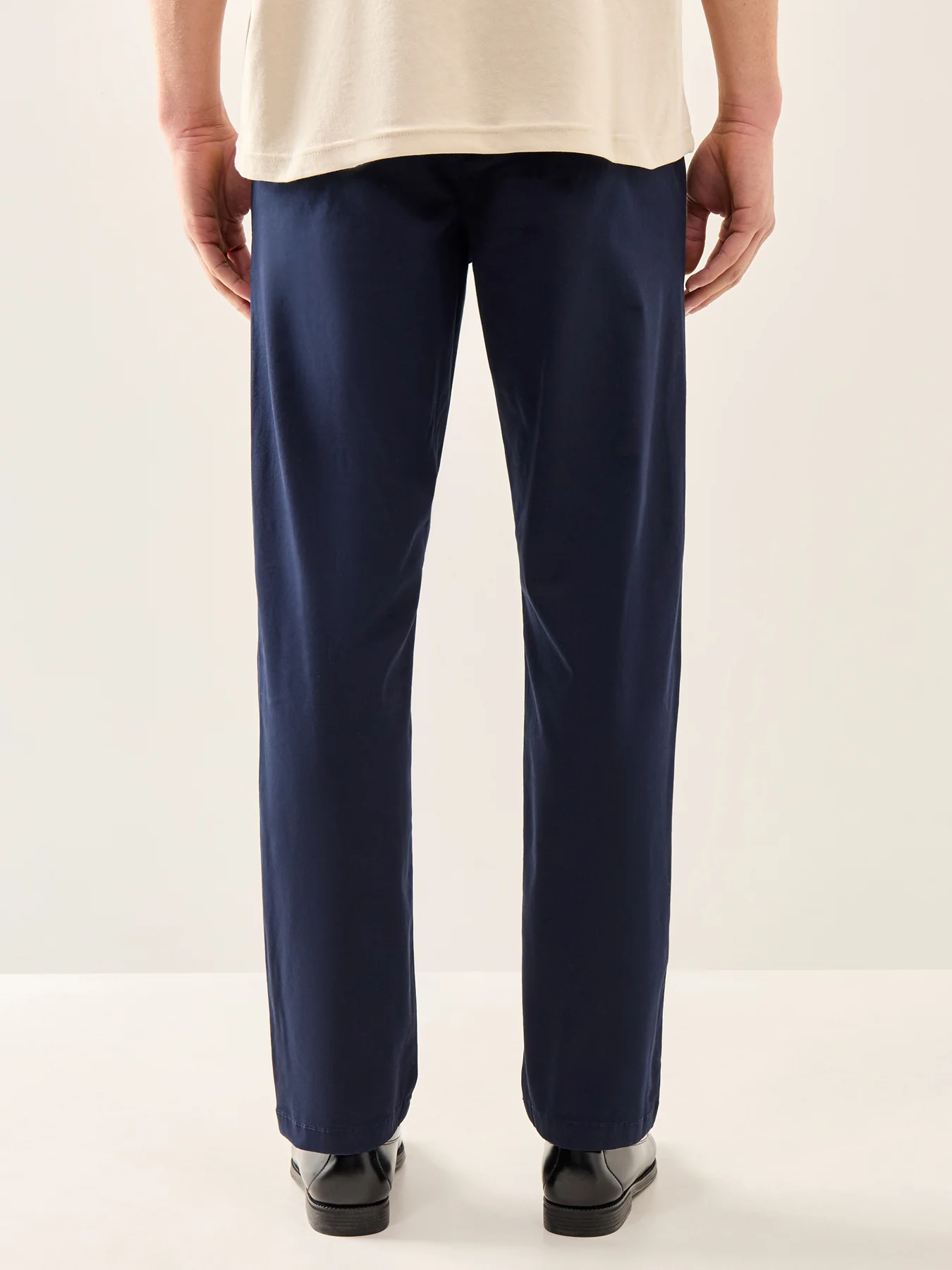 New Miles Straight Flex Trousers Navy - Image 5