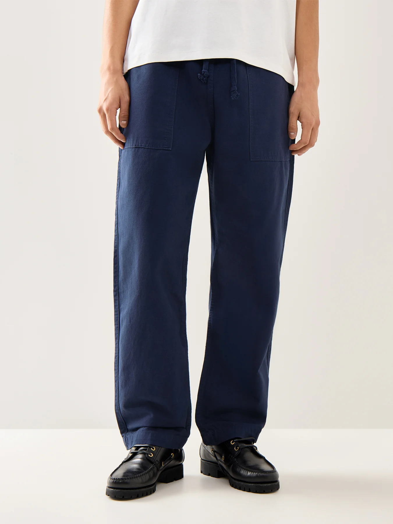 Classic Chef Pants Navy - Image 4