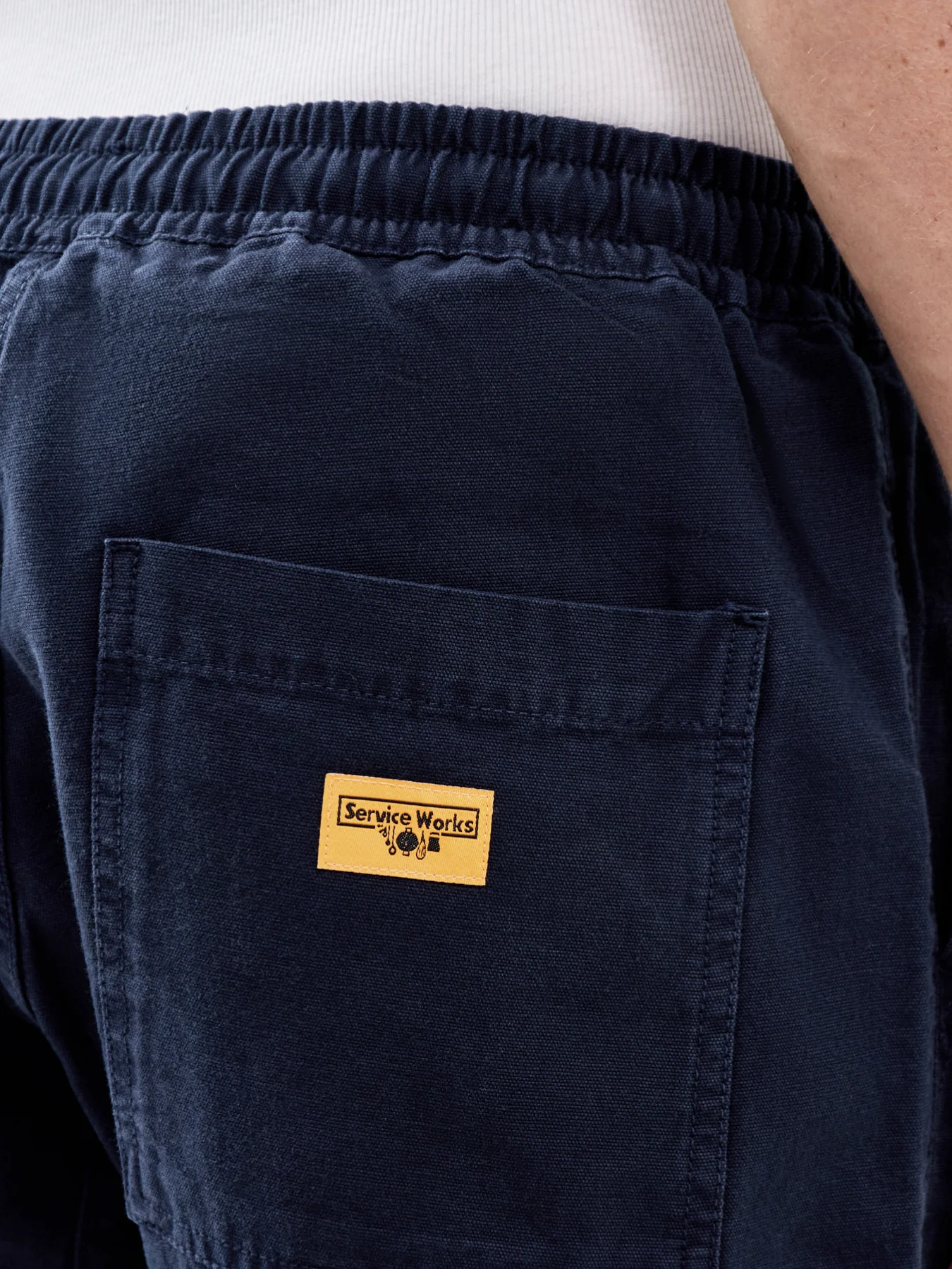 Classic Chef Shorts Navy - Image 3