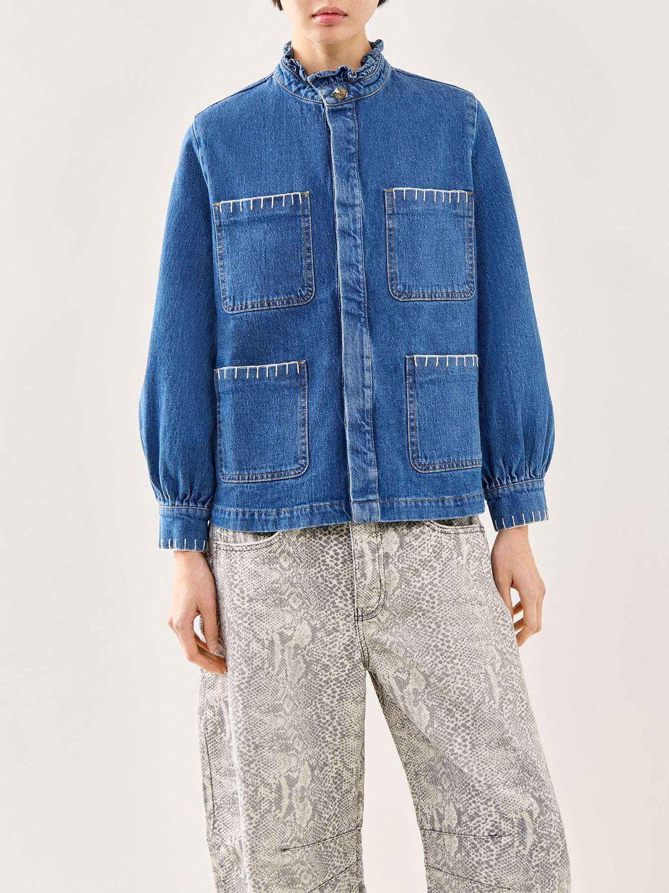 Pablo Jacket Vintage Blue - Image 4