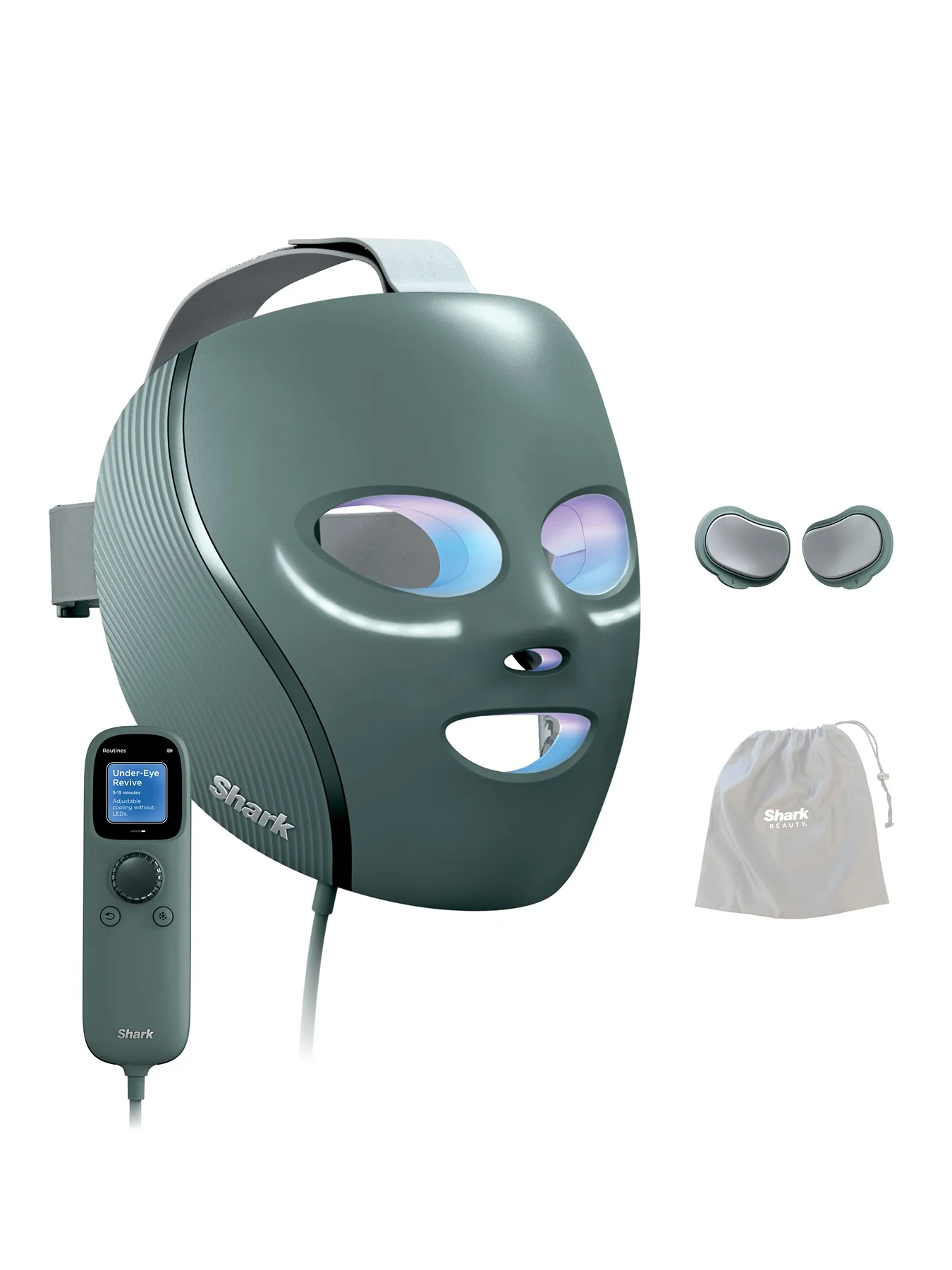CryoGlow Under Eye Cooling LED Mask - Image 2