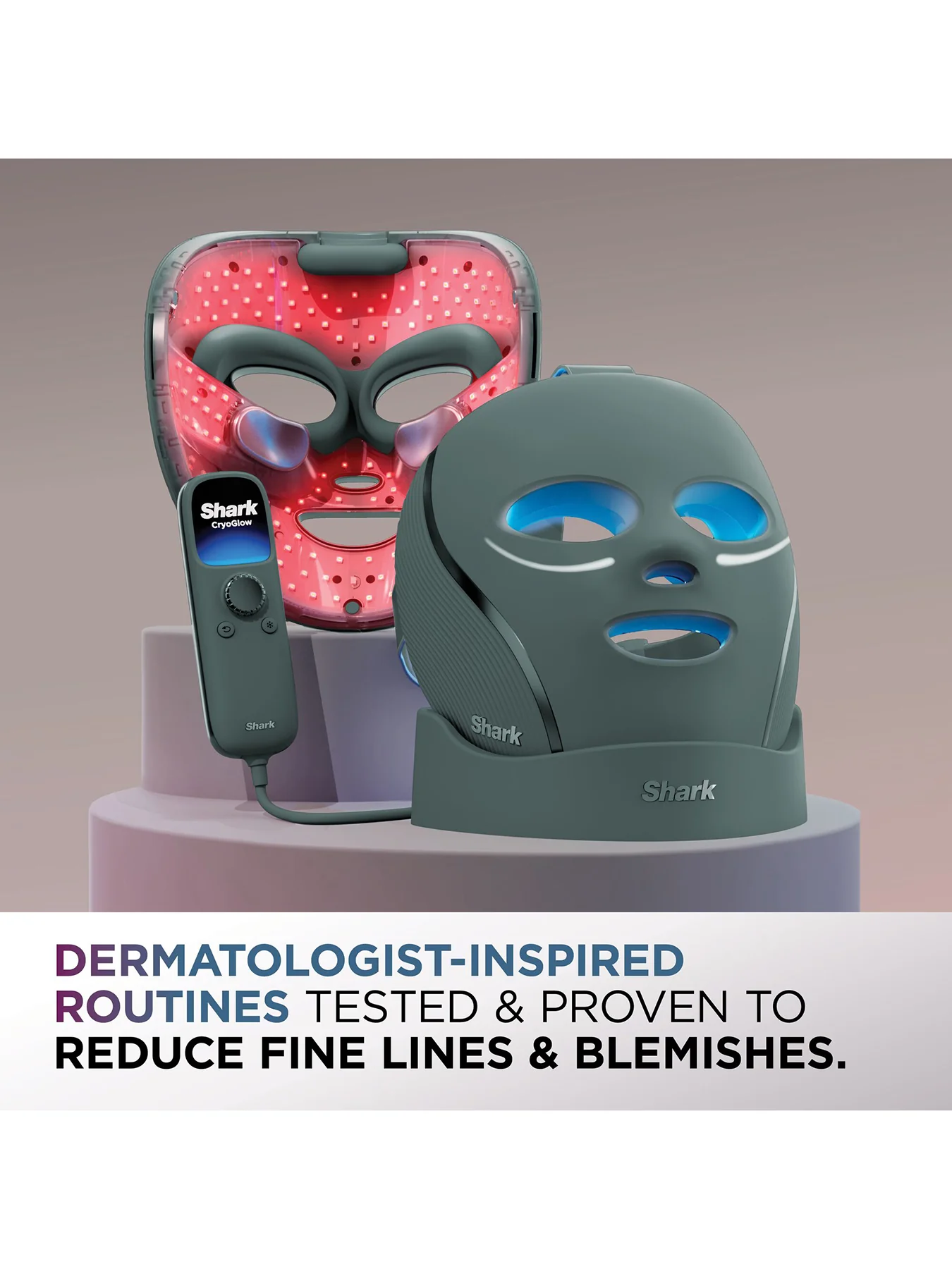 CryoGlow Under Eye Cooling LED Mask - Image 4