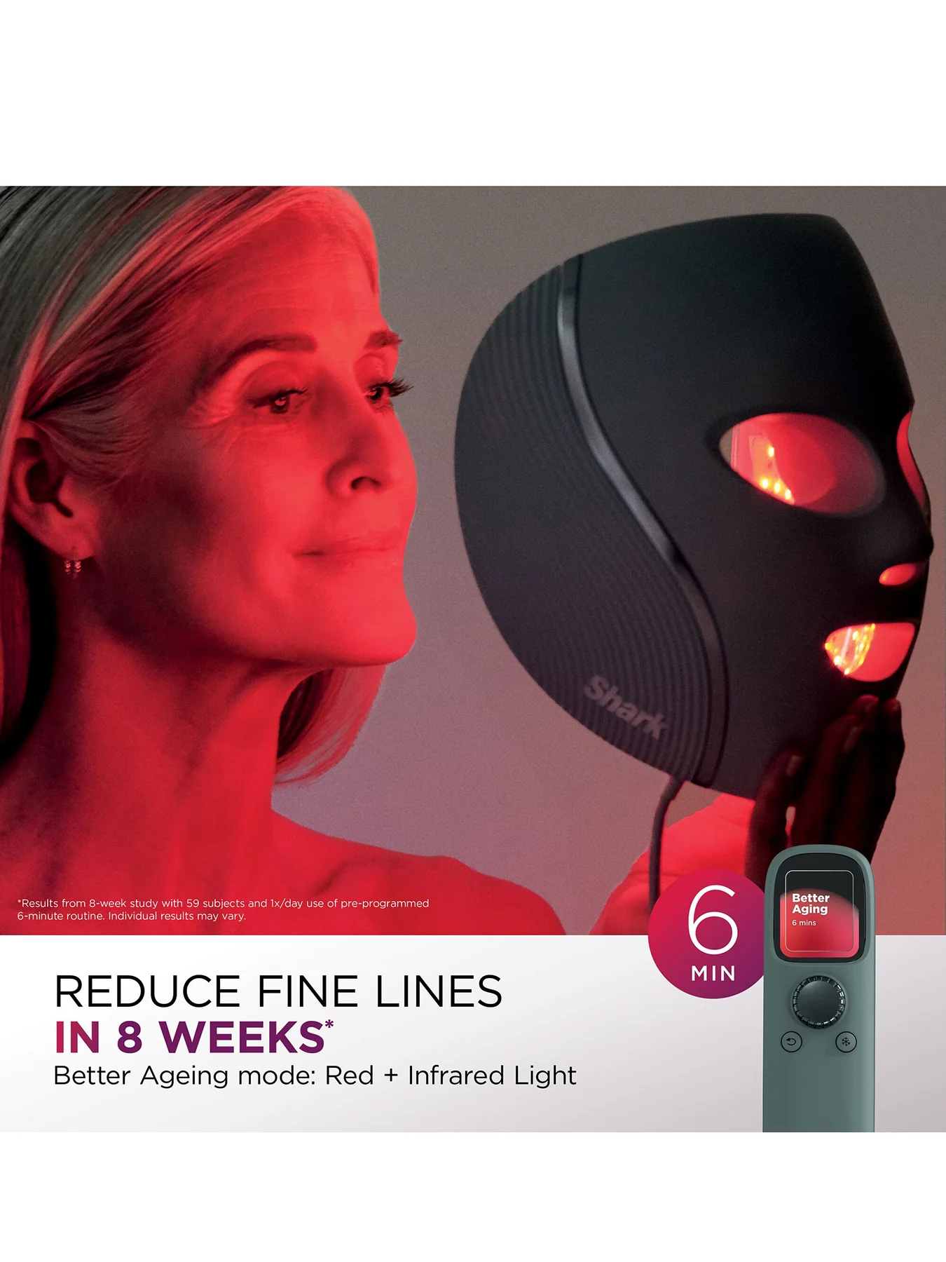 CryoGlow Under Eye Cooling LED Mask - Image 5