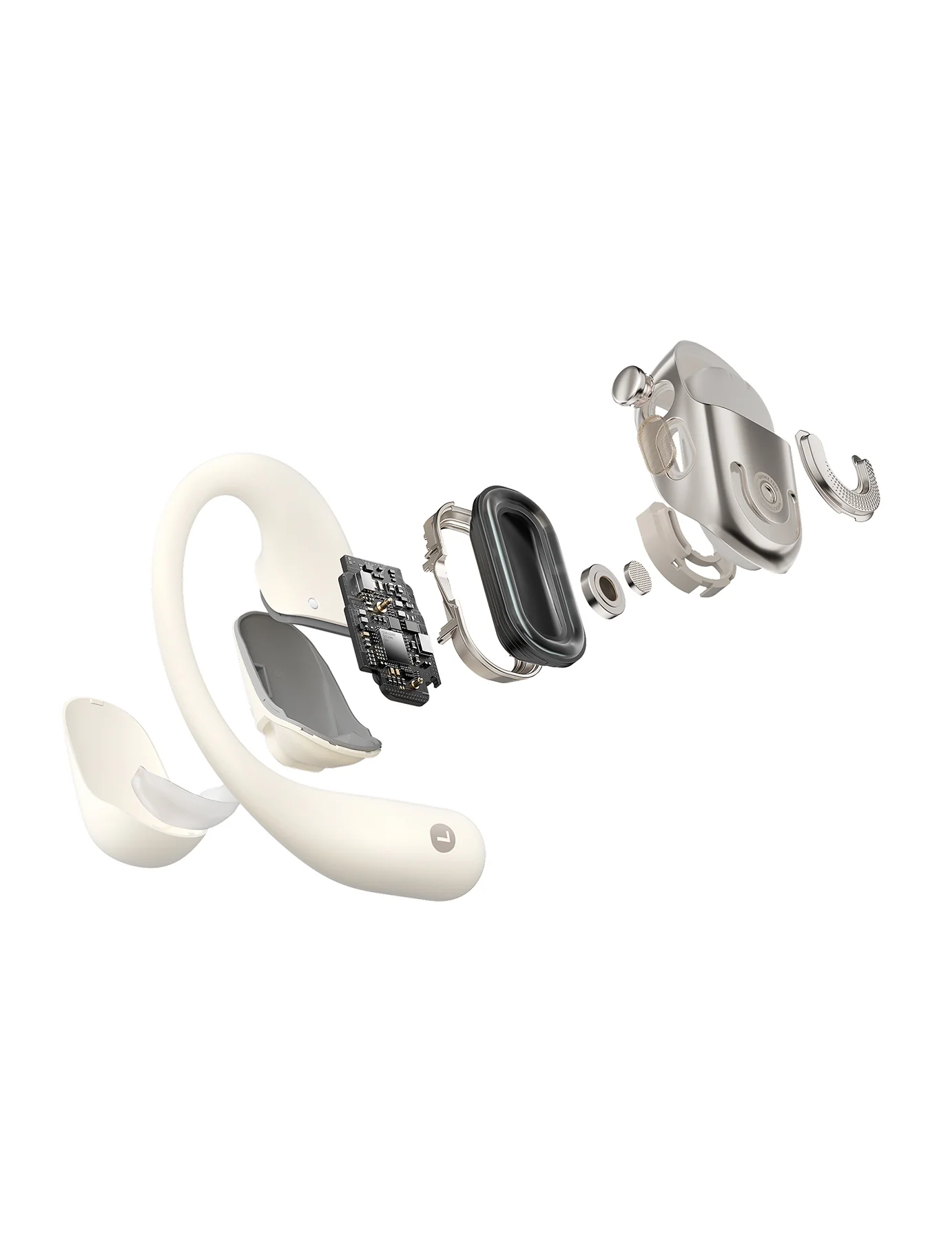 OpenFit 2 Headphones Beige - Image 3