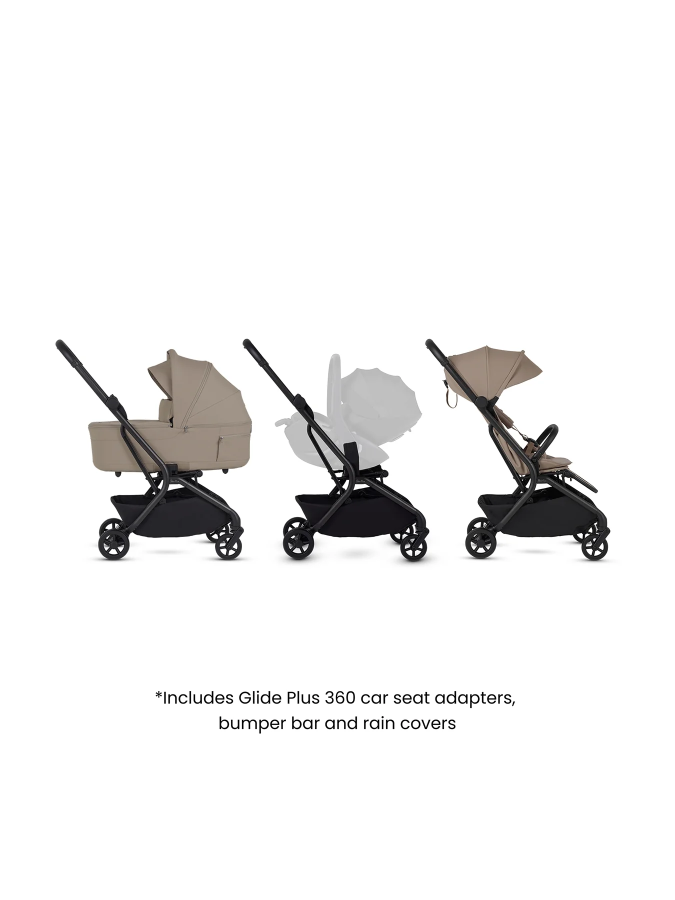 Nia Stroller with Carrycot - Image 4