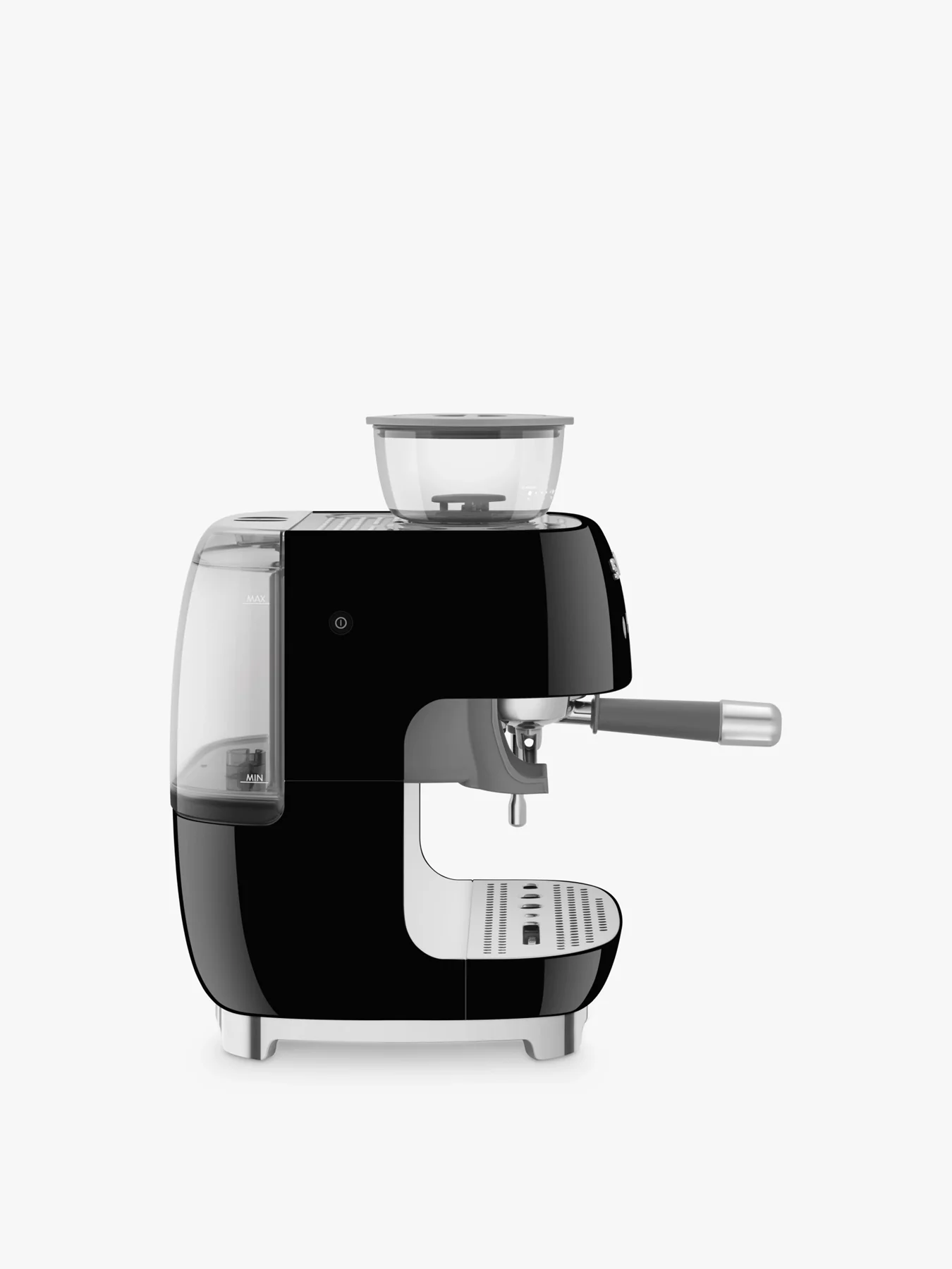 Espresso Coffee Machine with Grinder Black - Image 5